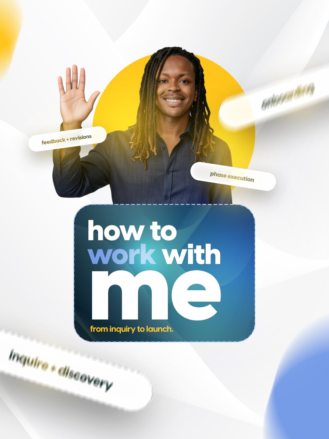 Are you struggling to define your brand, find your design voice, or create a website that truly resonates? I'll guide you through a comprehensive process that refines your messaging, elevates your visual identity, and transforms your digital footprint with intention!
Let's build your brand with purpose!