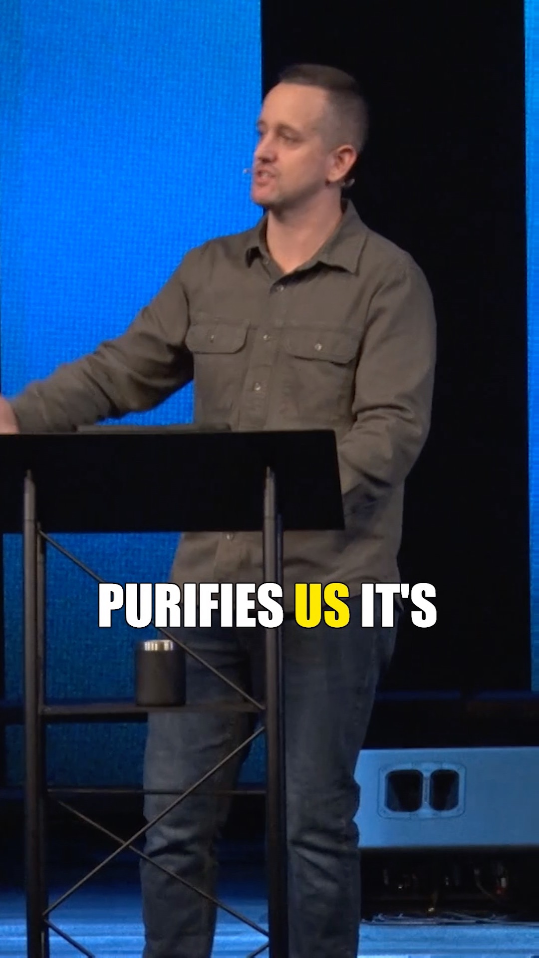 We aren't perfect but the blood of Jesus purifies us. Learn more at youtube.com/cornerstonesouthaven and be here in person this Sunday at 10 am!