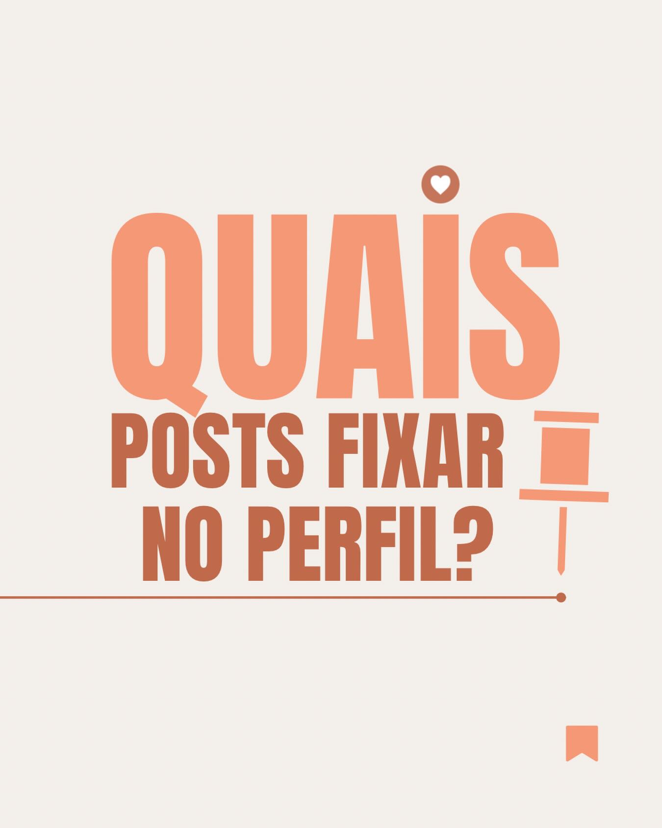 Você não precisa fixar os posts mais bonitos.
Você precisa fixar os posts mais estratégicos.
Os 3 posts fixados são a vitrine do seu perfil.
São eles que dizem, em segundos:
• Quem você é
• O que você faz
• Por que eu deveria confiar em você
Se alguém chega hoje no seu perfil…
ele entende o que você oferece?
Perfil não é álbum.
É posicionamento. 🎯
#SocialMediaEstratégico #MarketingDigital #PosicionamentoDigital