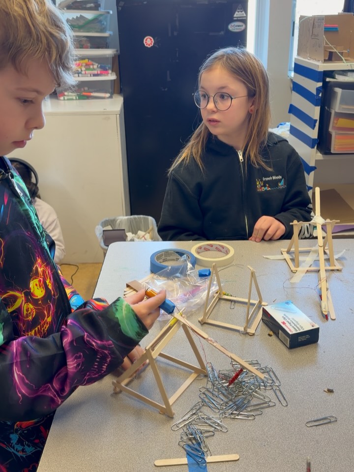 Designing and building electromagnetic cranes in Spark Lab!