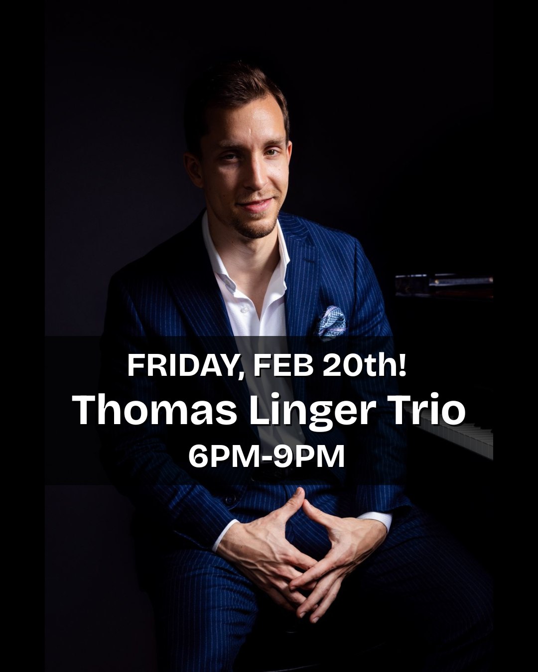 THIS FRIDAY, FEBRUARY 20TH, THOMAS LINGER TRIO IS BACK at @onewomanwinery! πΉ @thomaslingermusic
Join us on Fridays for live music, outstanding wines π·, hand-crafted cocktails πΈ, and delectable small plates of food π§!
Fridays ~ 6:00-9:00PM
**Reservations Required** (See link in bio or below!)
$20 COVER CHARGE, PER PERSON
~ 21+ Only π·π₯πΉ
~ NO Groups Over Six People
https://www.opentable.com/booking/restref/availability?lang=en-US&correlationId=0e76b00d-e450-4bff-93b1-6b66e241efdb&restRef=1488088&otSource=Restaurant%20website
#jazznight #northforkfridays #winery #nofo #thehalfnote #longislandjazz #longislandwine