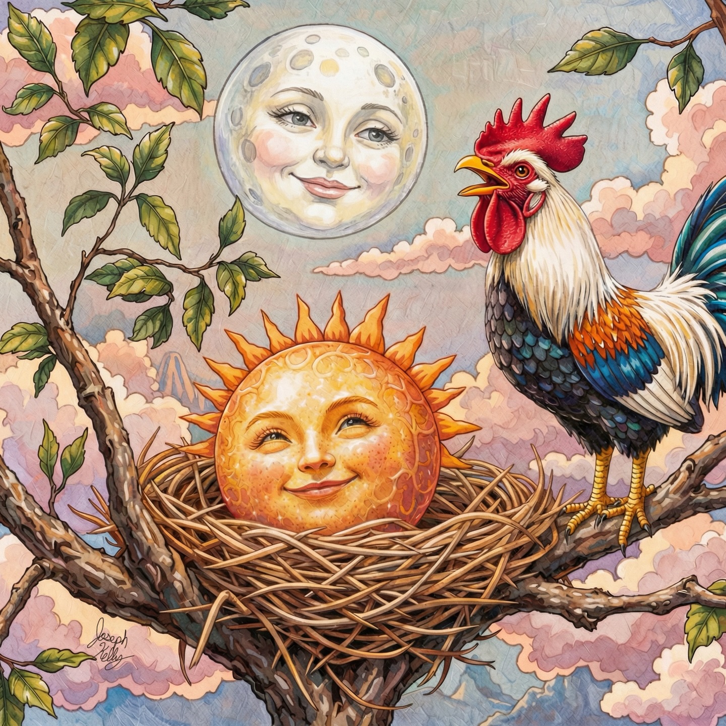 “A Daughter and a Sun!” By Joseph Kelly
*for Leto