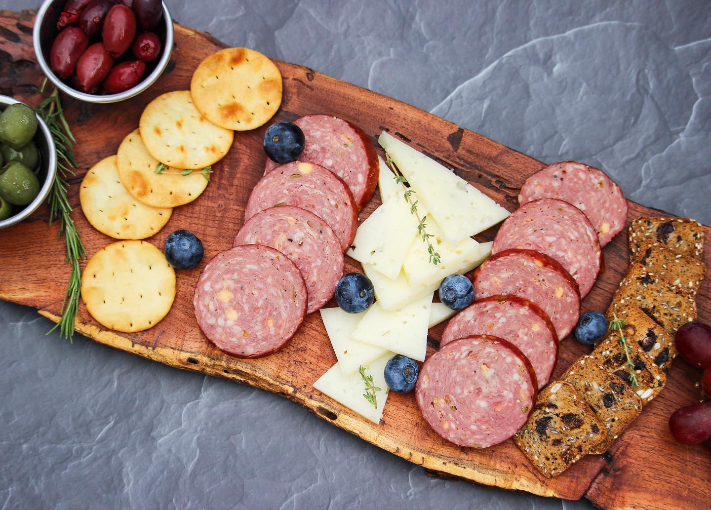 🚨 NEW PRODUCT 🚨
Now selling jalapeño cheddar summer sausage! From elevating your charcuterie board game to an evening snack, we have you covered. Available this weekend at the Saginaw Farmers Market!