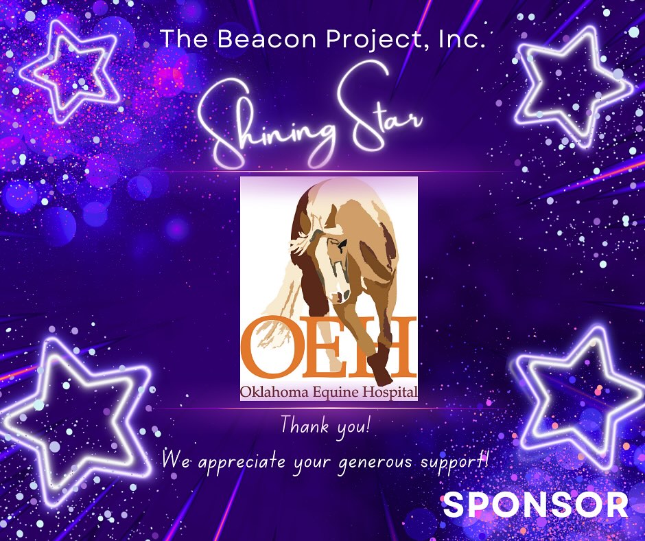 Thank you Dr. Joe Carter & @oklahomaequinehospital for your support and sponsorship! We appreciate you! #ShiningStarSponsor #AllStarsTeenTalentShow #TheBeaconProject #OEH