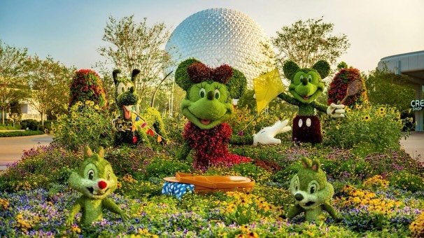 Something’s blooming at EPCOT in Walt Disney World... 🌼🌷☀️
The EPCOT International Flower and Garden Festival returns from Mar. 4 to Jun. 1, 2026, featuring:
🌷Topiaries, Gardens, and Exhibits
🌷Garden-Fresh Festival Finds
🌷Garden Rocks Concert Series
🌷Outdoor Kitchens & more!