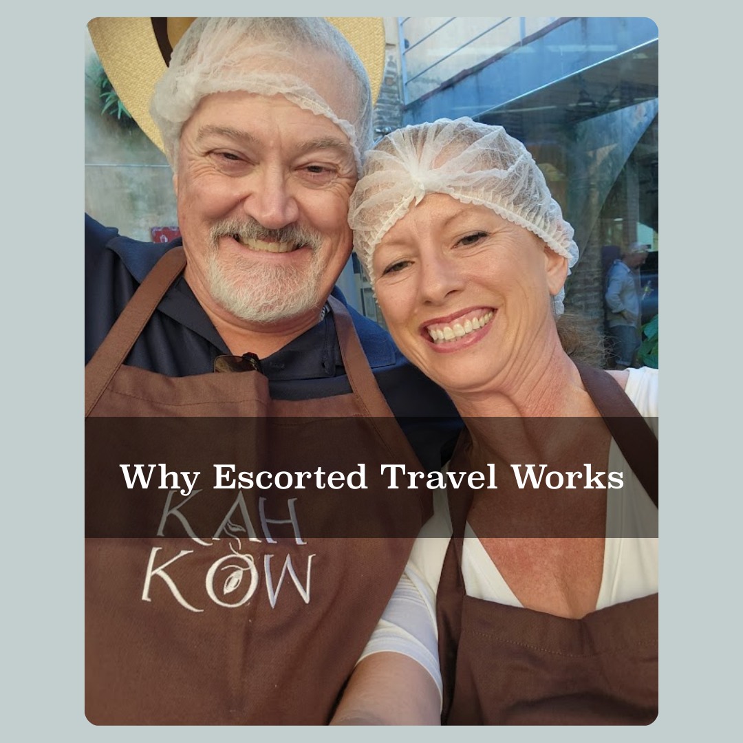 Escorted vacations are ideal for busy empty nesters who want a beautiful trip without shouldering every detail. You get expert guides, curated experiences, and a well-paced itinerary—without spending hours researching on your own.