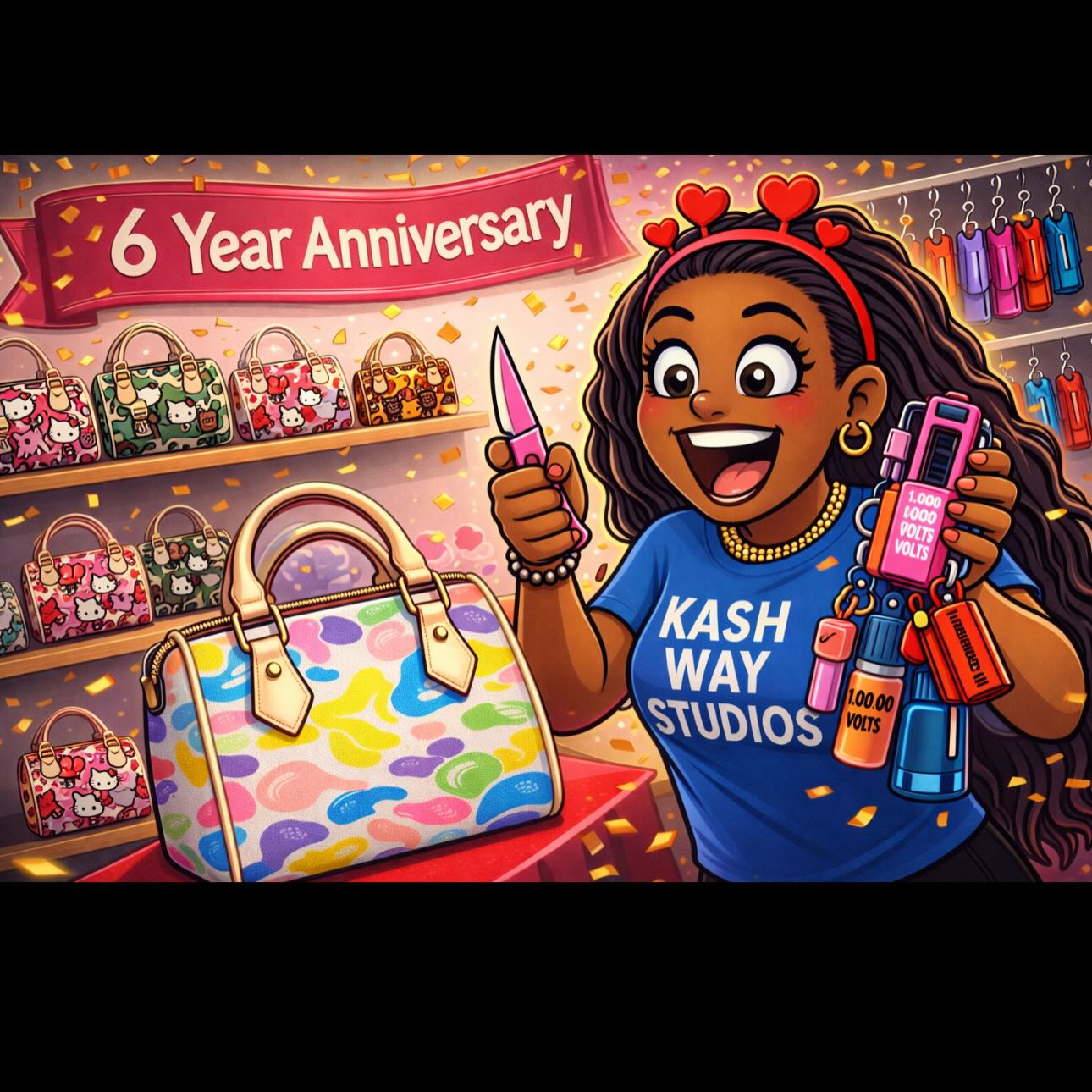 I CANT BELIEVE KASH WAY STUDIOS IS 6 YEARS OLD😱 AND STILL GROWIN!🥰 THANK YALL FOR TRUSTIN ME TO KEEP YALL PRETTY N PROTECTED ALL THESE YEARS!🥹🤞🏾🫶🏾
#fyp #kashwaystudios #junkstungun #selfdefensekeychains #selfdefensekeychain