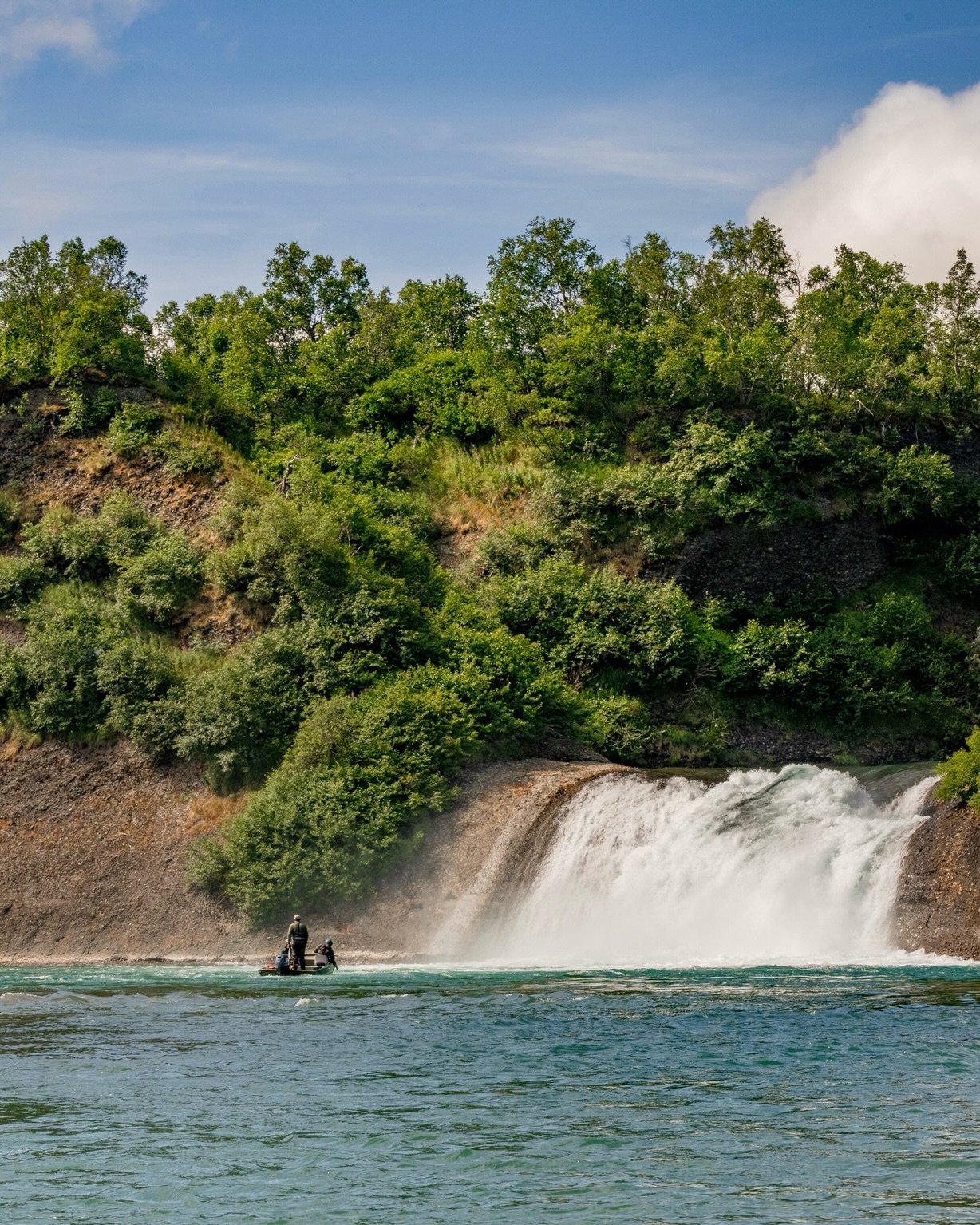 Years later of the same falls on Strike Creek near the Kamishak River. One of the many locations we’ve taken our guests for some amazing salmon runs for decades. Let’s get you and your fishing buddies here this summer 🐟
Thank you to our team member, Emily Chapa, for digitizing what was! It’s been awesome for us to take a trip down memory lane.
#alaskarainbowlodge #alaska #salmonrun #rainbowtrout #alaskafishing @travelalaska