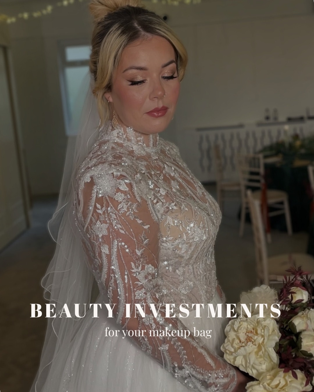 One of my top 5 questions “what do you recommend?”
The products I’ve put in the post are staples in my pro and personal makeup bag.
They do help make your makeup last but don’t forget that our faces move all the time so it is inevitable that a top up or touch up will be needed here and there.
Don’t fall into the trend trap (I wasted so much money in the beginning!) get what you need for your skin type.
#makeupartistwales #midwalesmakeupartist #bridalmakeupartist #makeuptips #weddingprep