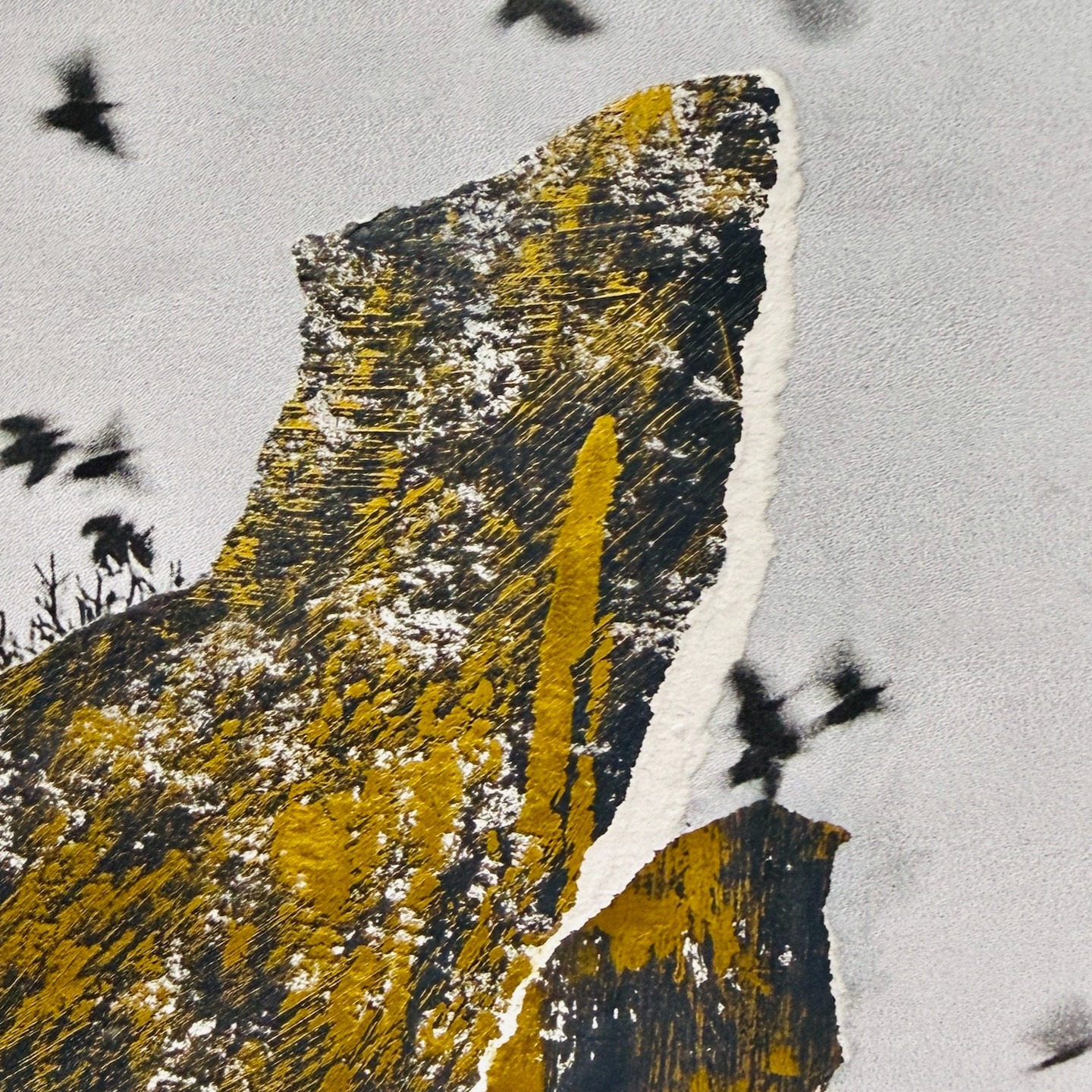 More rook adventures
#mixedmedia
#collageart