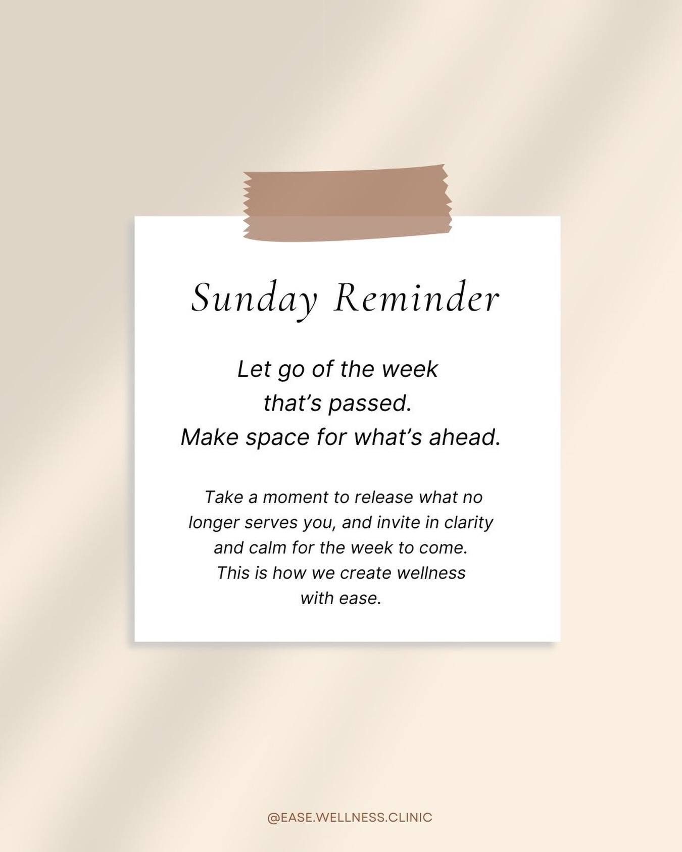 Sundays are for soft resets 🤍
Before the new week begins, take a moment to pause.
Reflect.
Release.
Let go of what felt heavy, unfinished, or out of your control. Make space for clarity, calm, and intention.
Wellness isn’t created in big dramatic moments — it’s built in these small, conscious resets.
Here’s to moving into the week ahead with steadiness and ease.
#SundayReset
#WellnessWithEase
#MindfulLiving
#EaseWellness
#HurlstoneParkWellness