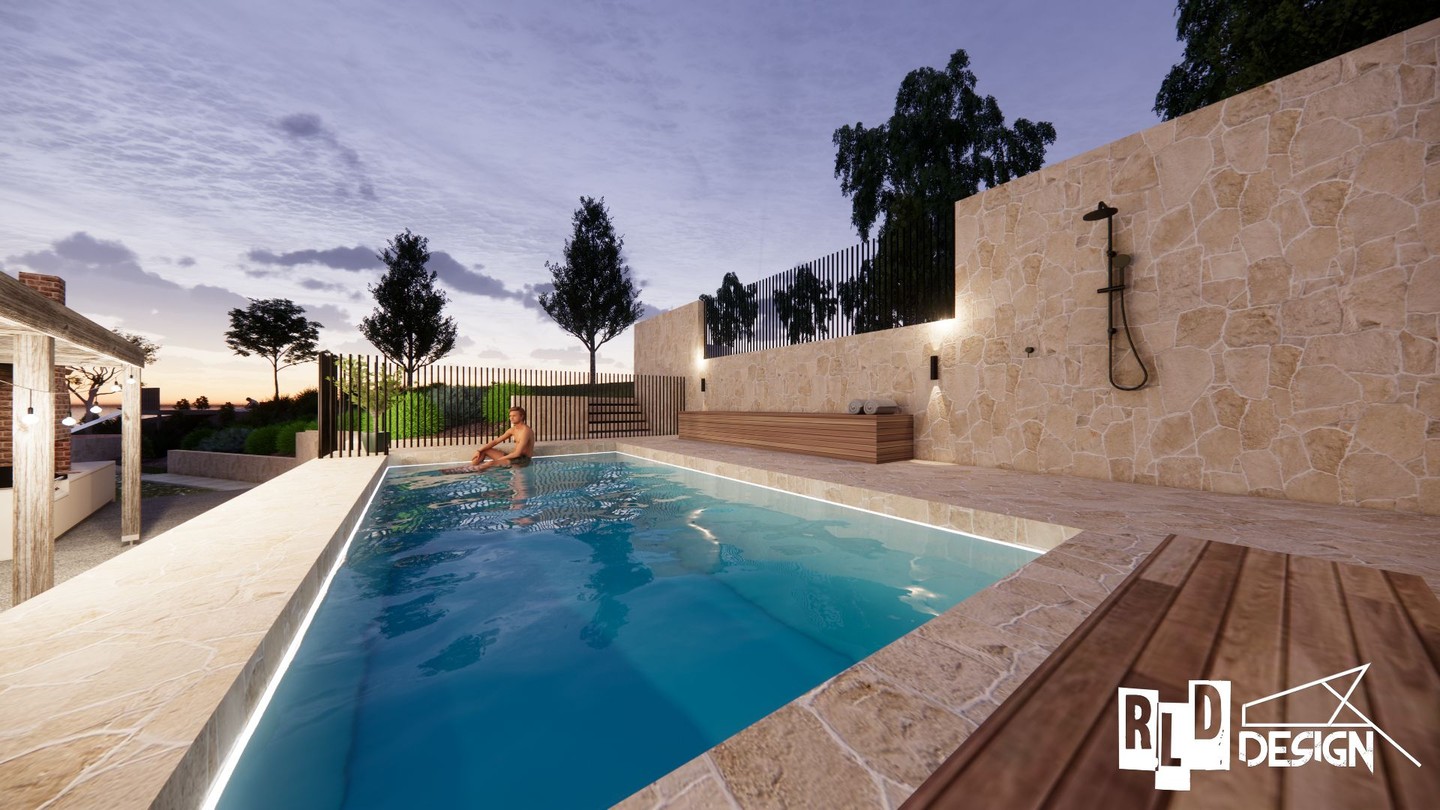 LEOPOLD LAKESIDE LUXURY 🌅
We can't wait to see this stunning pool area come to life! This completed design for a Leopold home overlooking Lake Connewarre is the ultimate outdoor sanctuary.
DESIGN HIGHLIGHTS:
6.0 x 3.0m plunge pool with crystal-clear water and premium finishes 💎
Bodega Crazy Paver tiles from Eco Outdoor Stone creating that luxe, textured aesthetic
Warm natural stone walls that frame the landscape views
Integrated outdoor shower and timber wellness bench for the perfect post-swim experience
Native vegetation integration for that seamless connection to the Surfcoast landscape
This is what happens when you combine bespoke design with premium materials and a vision for lifestyle. Every detail—from the materials we select to how the space flows—is designed to make your home stand out and tell your story.
Ready to bring your dream outdoor space to life? Let's create something you'll be truly proud of. 🏡✨
#LeopoldDesign #PoolDesign #LakeConnewarre #SurfcoastLiving #CustomHomeDesign #ArchitecturalDesign #OutdoorLiving #LuxuryHomes #GeelongDesigner #DesignMatters #HomeRenovation #PoolArea