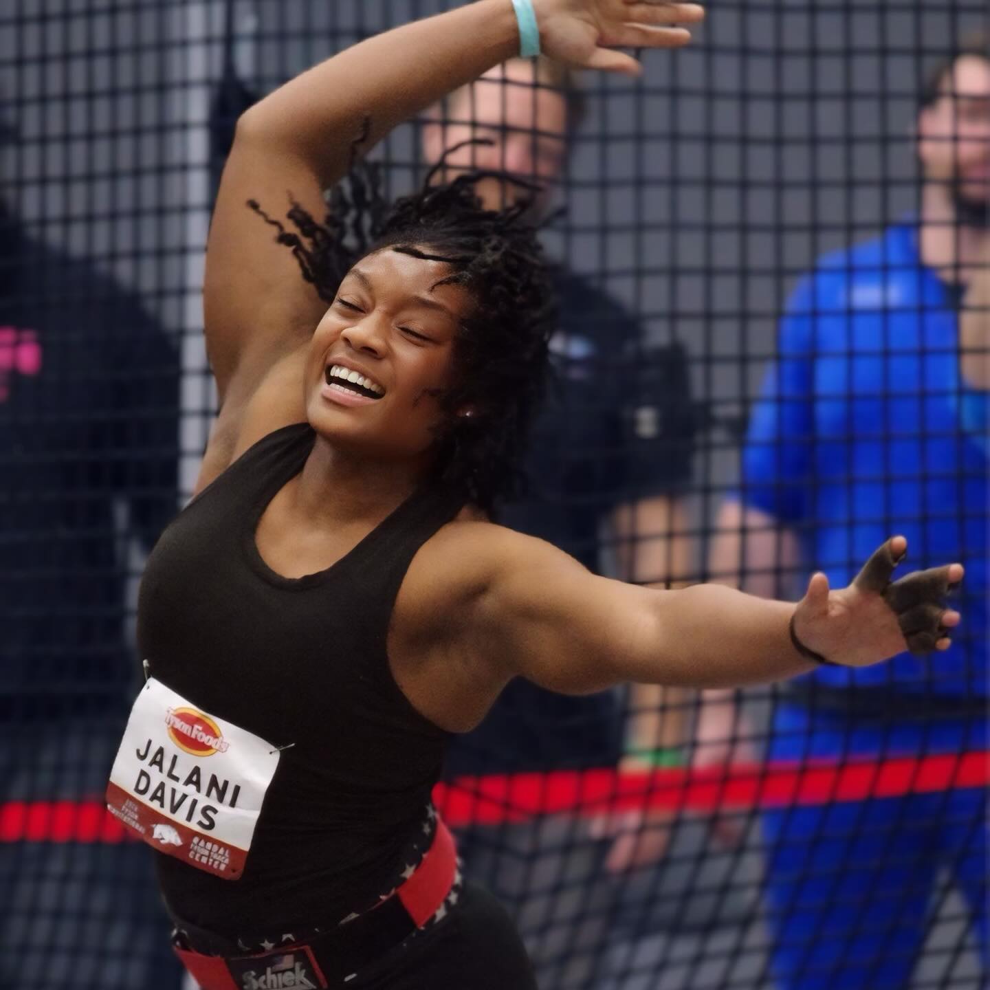 Tyson Invitational - Women’s Weight Throw Event.