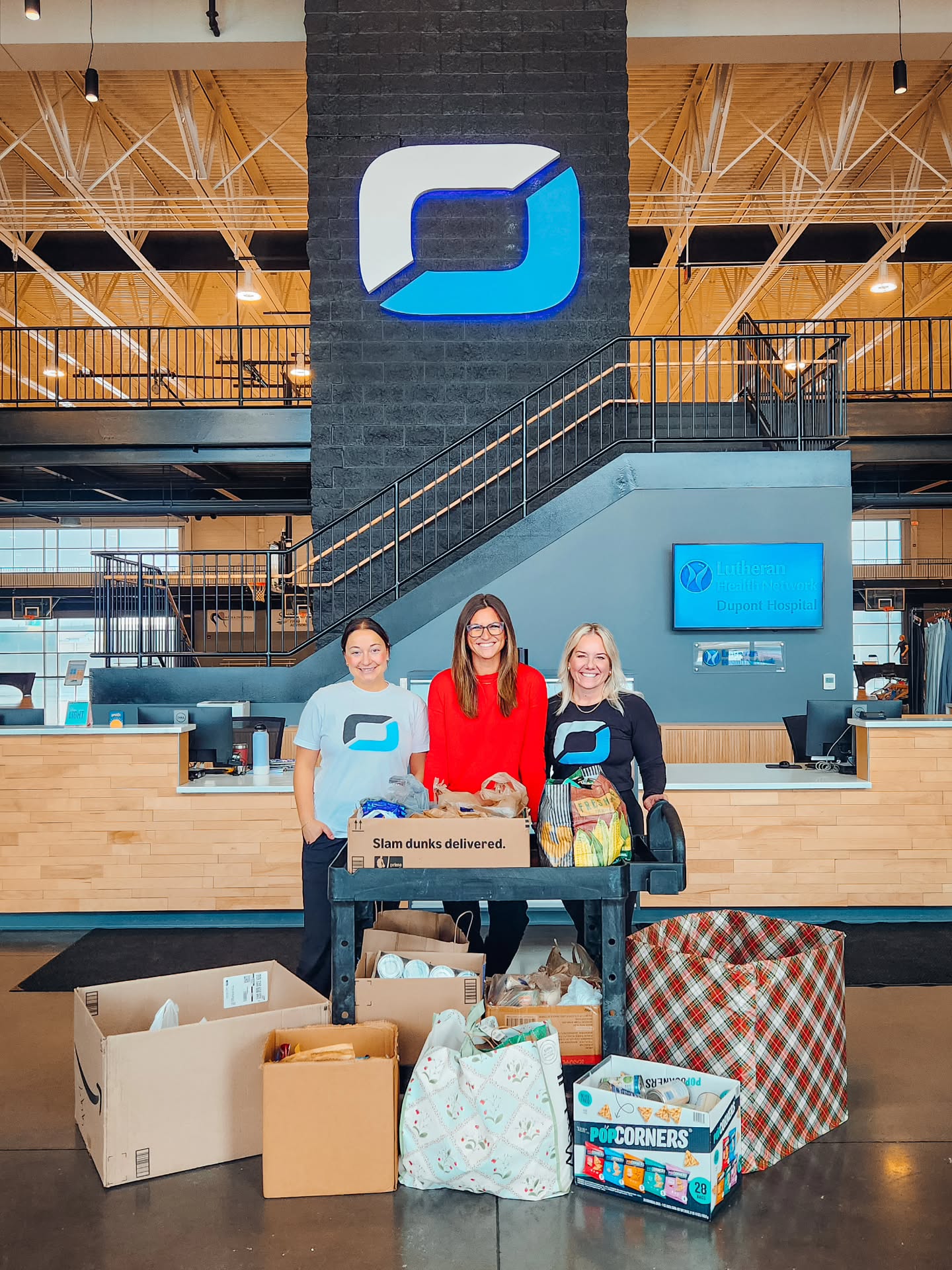 Our HEARTfelt thanks to @opsfitnessclub for collecting non-perishables this holiday season! Changing lives one rep at a time! 💪🫶 #community #generosity #fortwayne