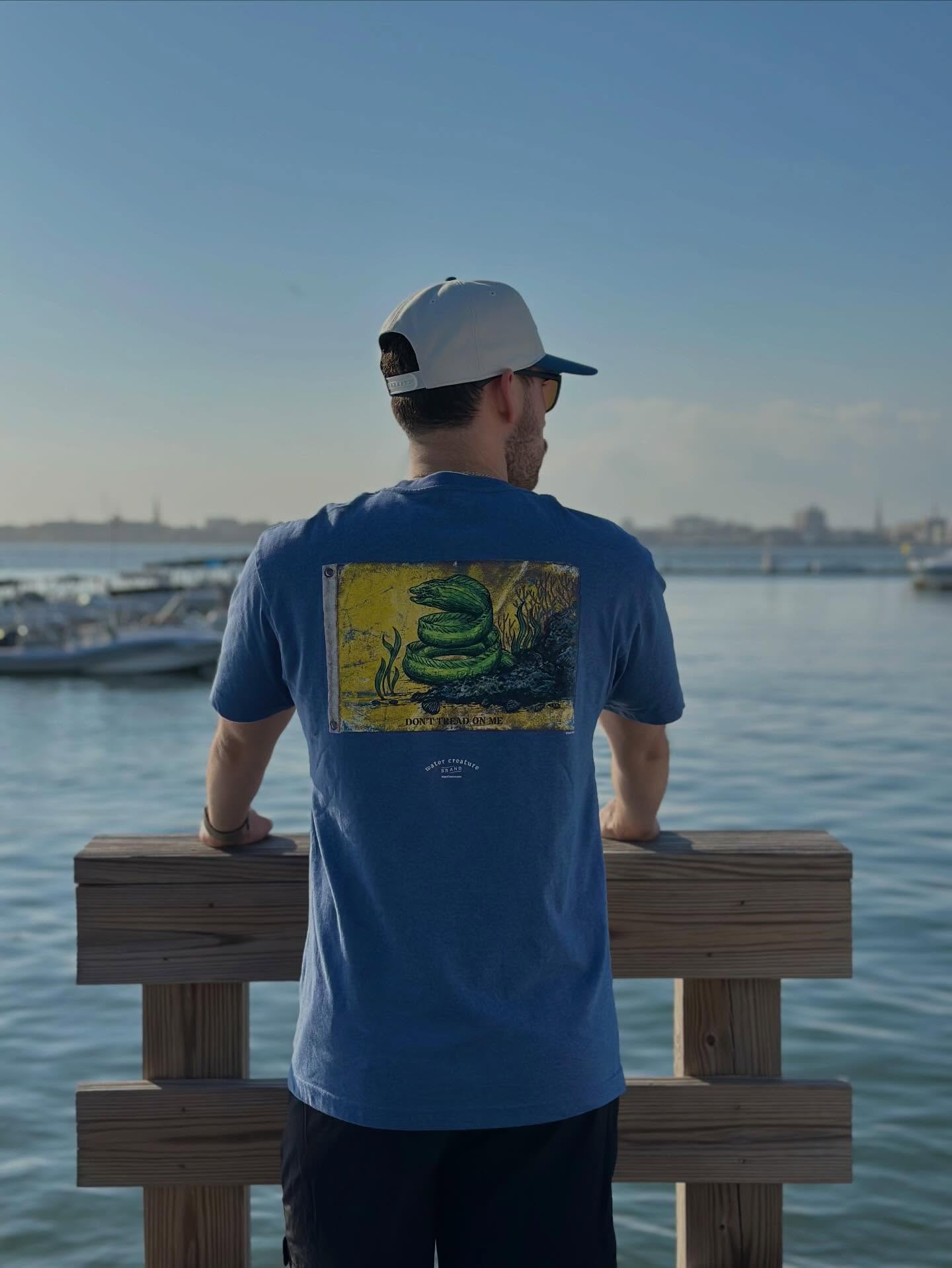 Happy Friday! Throwback to one of our older Water Creature designs - Don’t Tread On Me Moray Eel. Comment a 👍🏼 if we should bring this back!