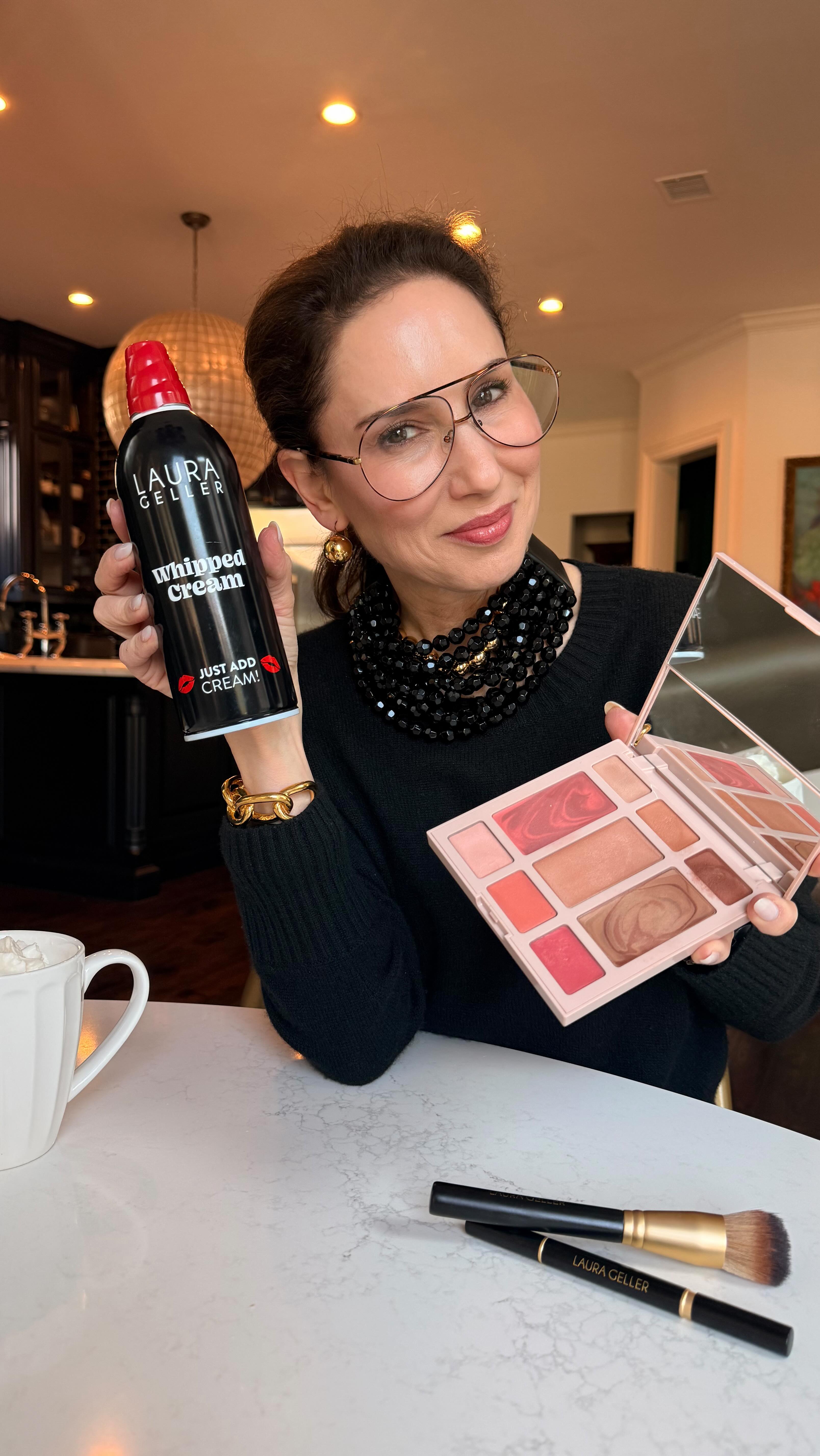 Cream just makes everything better. Coffee included.
This is my new go-to for an easy everyday face when I don’t want to think too hard but still want to look polished.
#JustAddCream #LauraGellerBeautyPartner #LGVIP26