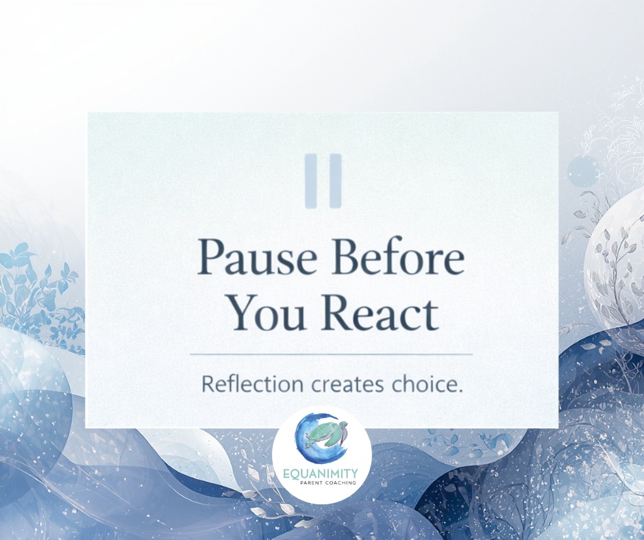 Urgency fuels reactivity.
Reflection creates leadership.
Pause and reflect. Book an Anchor Call today. Link in Bio
#IntentionalParenting #FamilyHealing #EquanimityParentCoaching