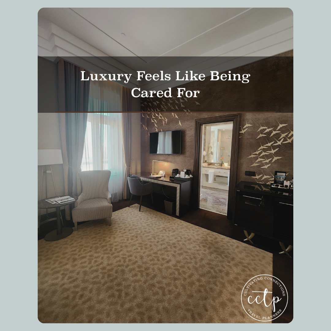 Luxury is feeling taken care of.
And you deserve that.
If you’d love a softer place to explore travel again,
my private group may feel like home.
✨ Link in comments