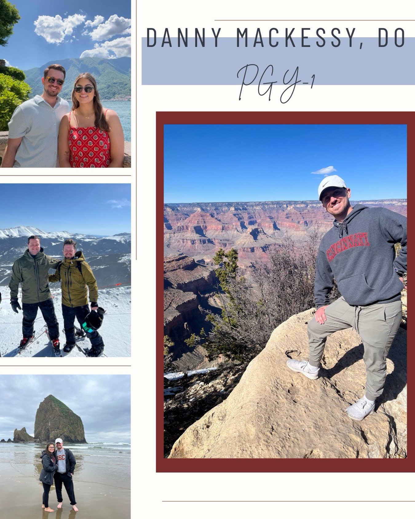 Up next on ‘tern Tuesday is our cat dad Dr. Danny Mackessy!!
📍Hometown: Columbus, OH
🩺Med school: Midwestern University AZCOM
🏌🏽♂️Hobbies: golf, pickleball, snowboarding
🤙🏽Albany perks: close to skiing, good hiking, beautiful summer/fall, small town feel with very sick patients from far and wide
💉Em interests: addiction medicine