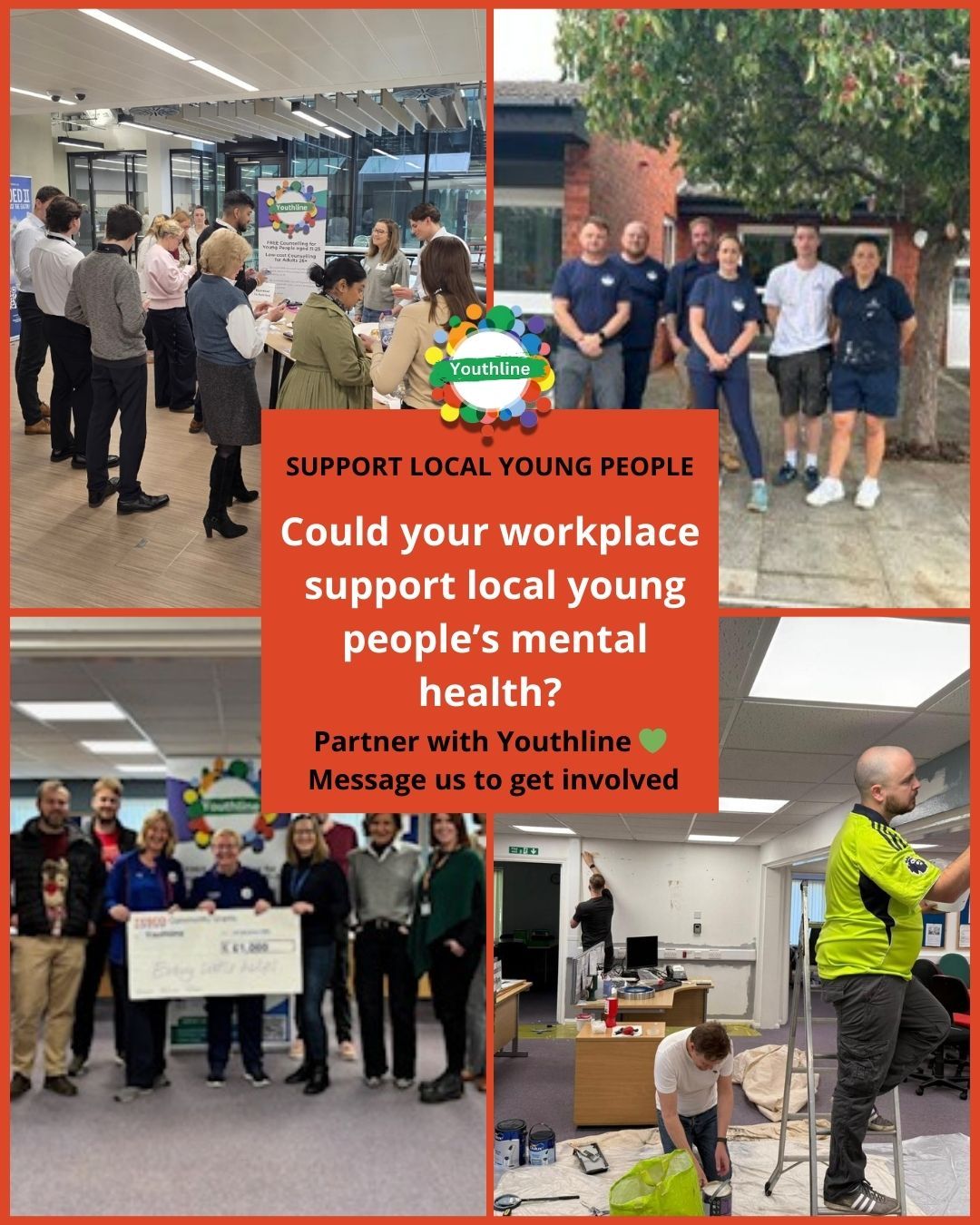 Youthline relies on fundraising, grants and local business support to keep our counselling affordable for families.
If you’re:
• planning a fundraiser
• choosing a charity partner
• organising a workplace challenge
• or looking to give back locally
We’d love to work with you.
Every pound raised helps a young person access the support they deserve.
Send us a message or email to chat about how we can partner together 💚
#CorporateSupport #Fundraising #LocalBusiness #CharityPartner #Bracknell