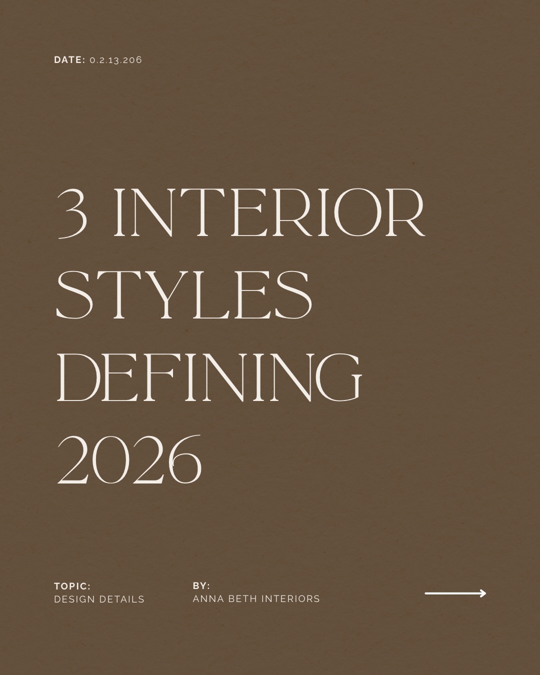 Interior trends are shifting, but the best homes aren’t trendy.
They’re intentional.
Here are three styles I’m seeing everywhere right now:
• Modern Cottage
• European Organic
• Refined Rustic
The key isn’t choosing what’s popular.
It’s choosing what aligns with your home’s architecture and your lifestyle.
#InteriorStyles #McKinneyDesigner #DFWInteriors #TimelessHome #DesignDirection
interior design styles 2026, modern cottage interior, european organic home, refined rustic design, transitional home style, McKinney TX interior designer, DFW home trends, curated home aesthetic, timeless design strategy, neutral home inspiration, Texas home styling, architectural style guide, design direction help, family home style, interior mood boards, online design package, mini room refresh, home design inspiration, intentional interiors, cozy neutral homes