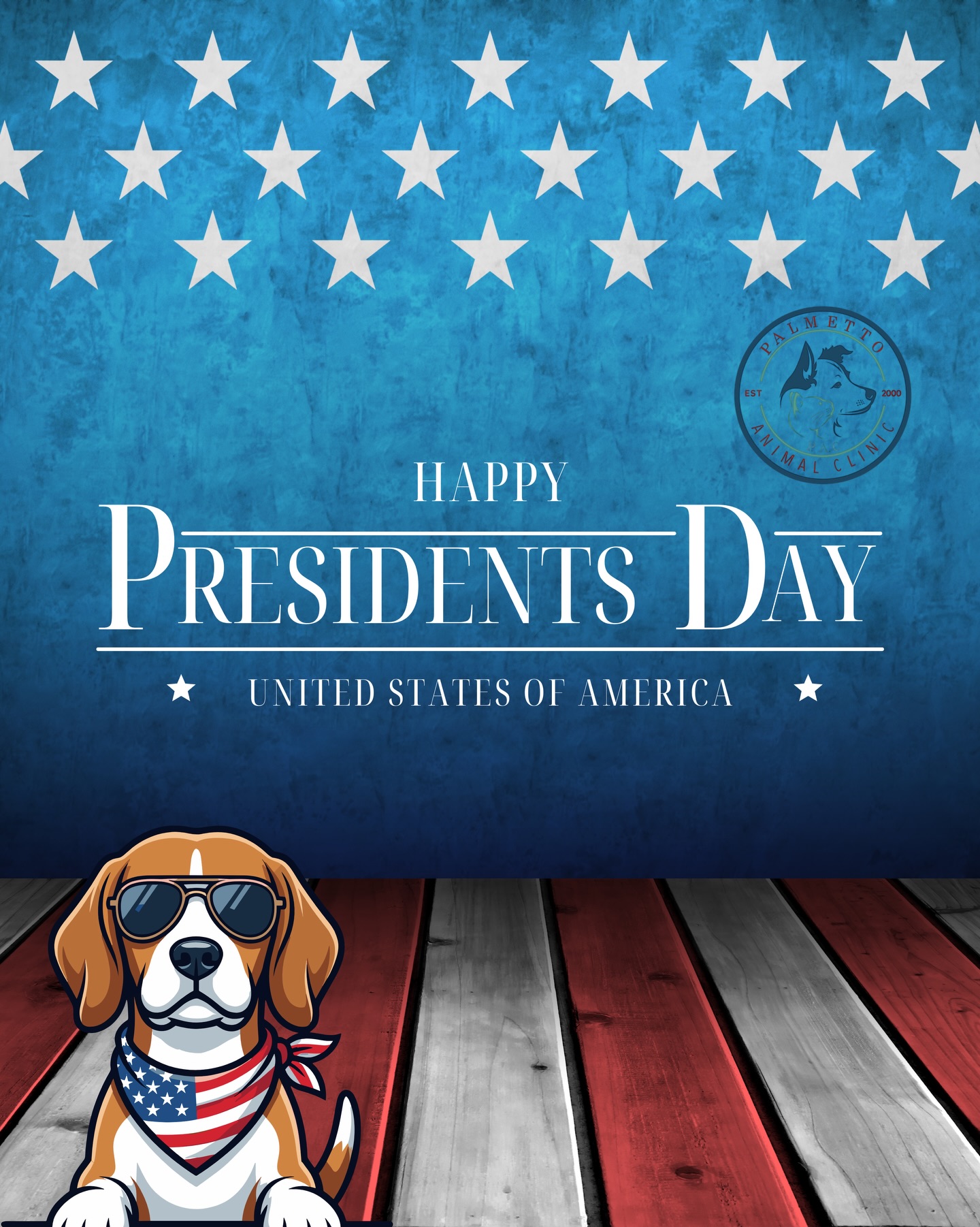 🇺🇸🐾 Happy Presidents’ Day! 🐾🇺🇸
Today we celebrate leadership, history, and the spirit of America! ❤️🤍💙
From all of us at Palmetto Animal Clinic, we’re grateful for the opportunity to care for the pets that make our community so special. 🐶🐱
Whether you’re enjoying the day off or spending it with your furry best friend, we hope it’s filled with love, tail wags, and lots of cuddles! 🐾✨
#PresidentsDay #PalmettoAnimalClinic #PetCareWithLove #HappyPets #USA VeterinaryCare