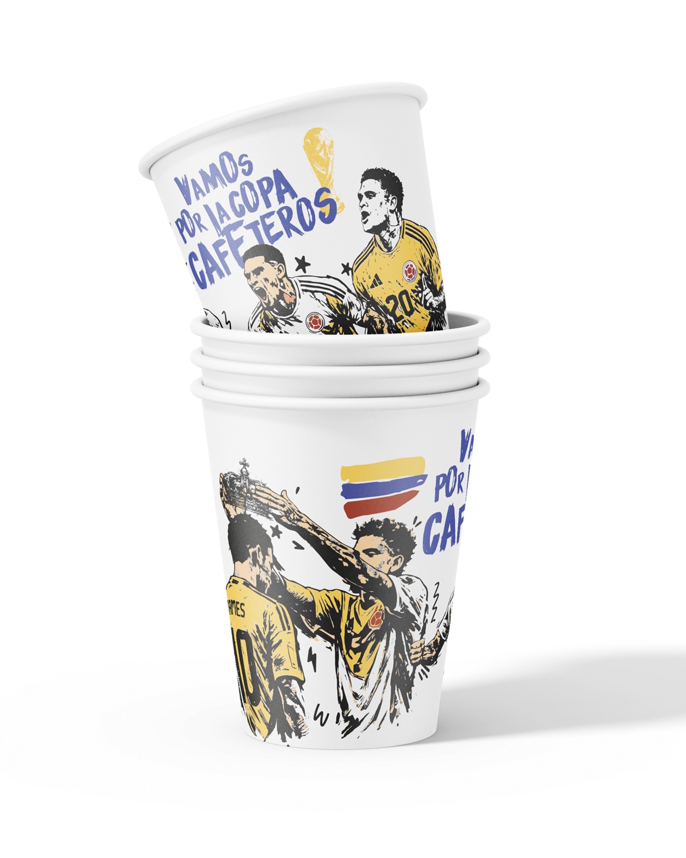 🔥🏆 ¡VAMOS POR LA COPA, CAFETEROS! 🇨🇴☕
Llegó el VASO EXCLUSIVO edición Copa Mundial para que te tomes tu café como se debe: con orgullo, con parche y con toda la fe. 💛💙❤️
✨ Disponible por tiempo limitado
🚨 ¡Hasta agotar existencias!
#VamosPorLaCopa #Cafeteros #EdicionLimitada #CopaMundial #seleccioncolombia🇨🇴❤️