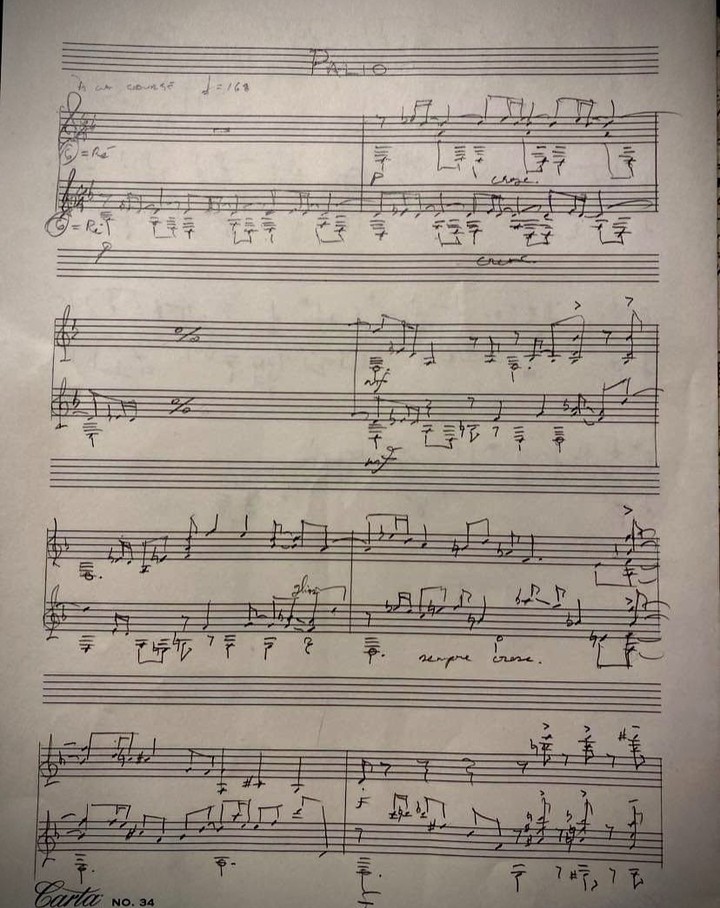 All the steps to creating a great recording - one early one is putting the notes down on paper! ✒️✏️🖍📝
#palio from #tuscanyscenes written by @renaudcg
#duotandemplayscotegiguere #musiciansmemo #musicscore #handwritten