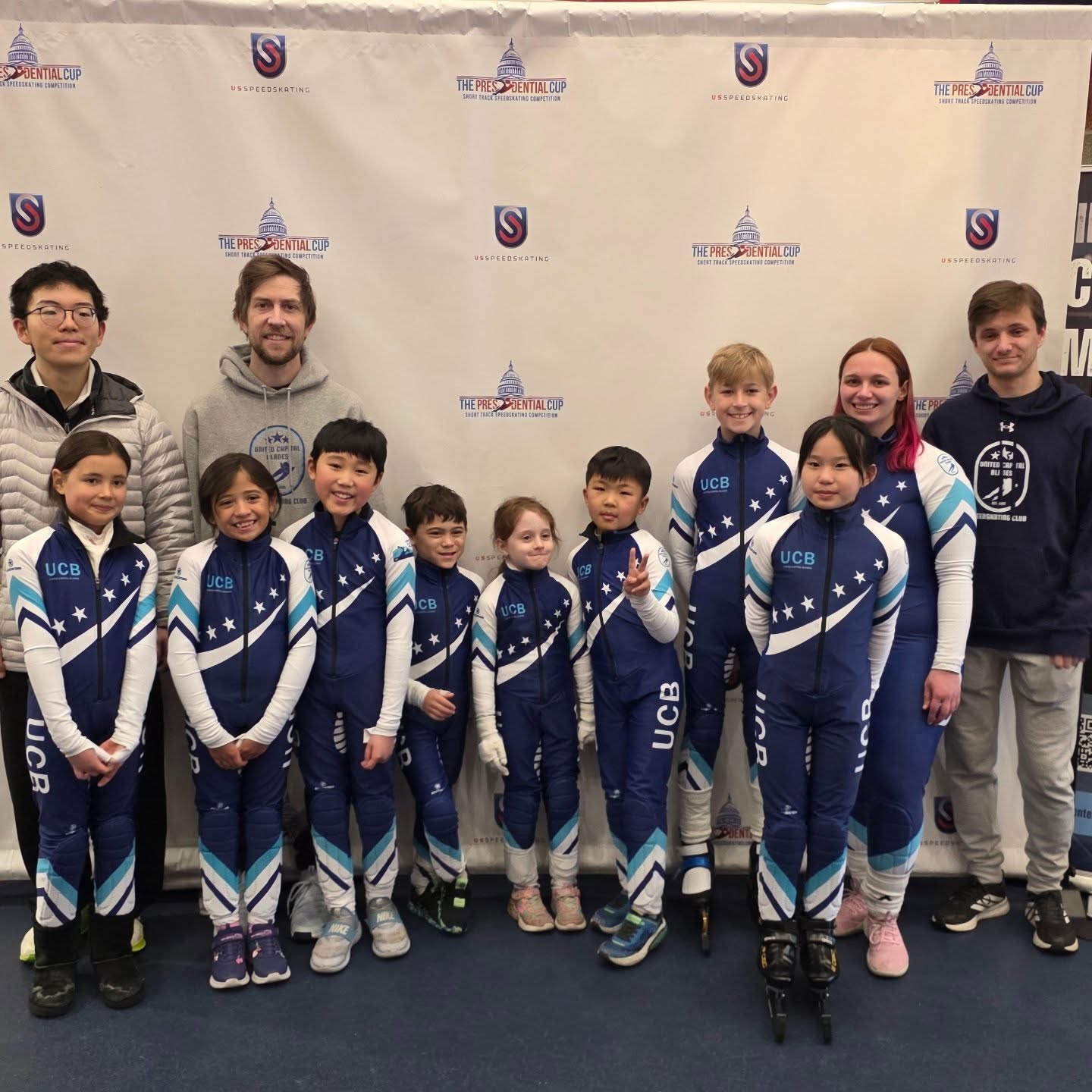 Race day squad #united #UCB #speedskating #shorttrack