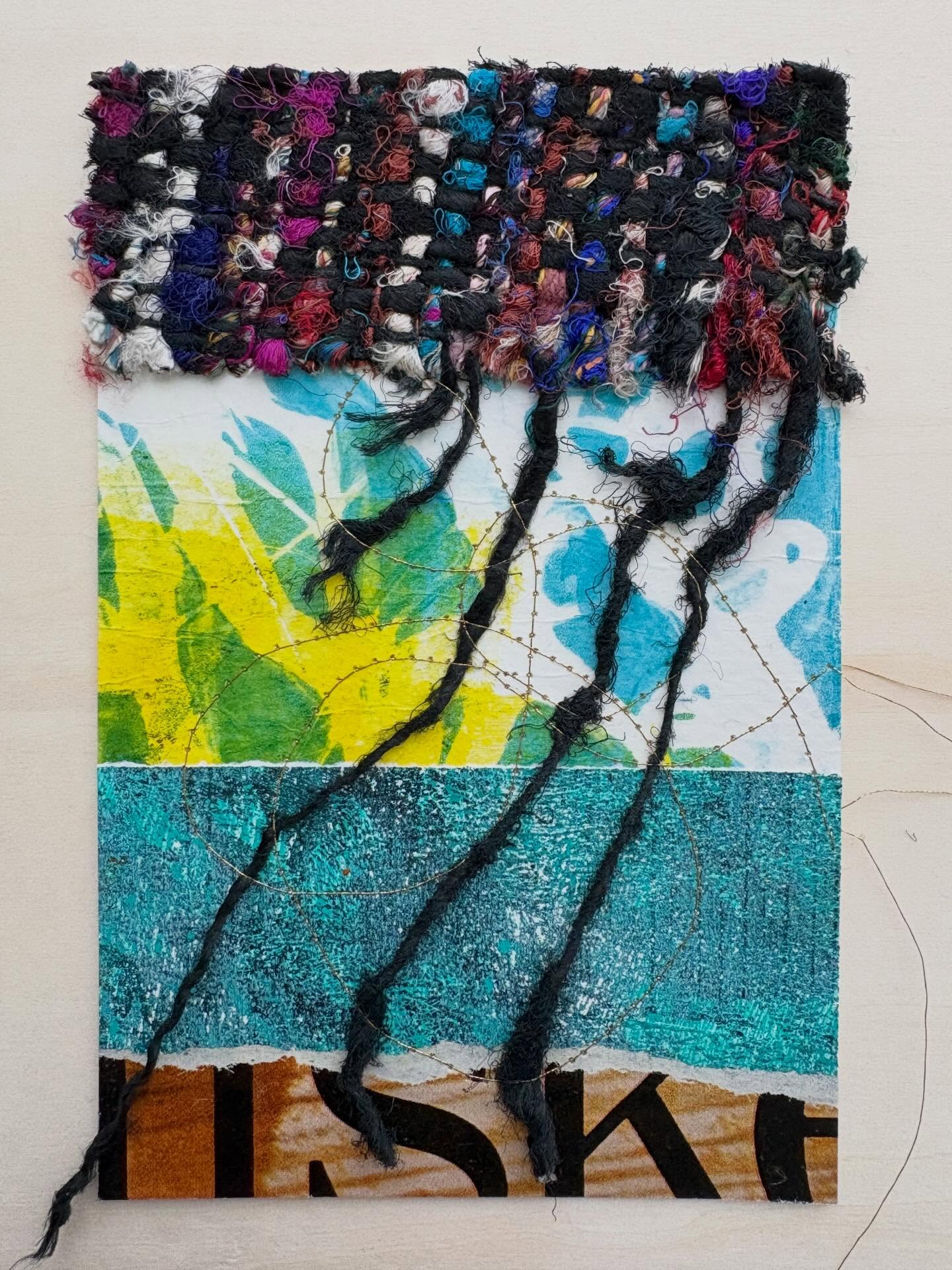 Titanic Landscape (swipe for detail pics)
day 24 @februllage 6x4” mixed media collage on paper #februllage #dailycollage #collageart #collage #jengatz