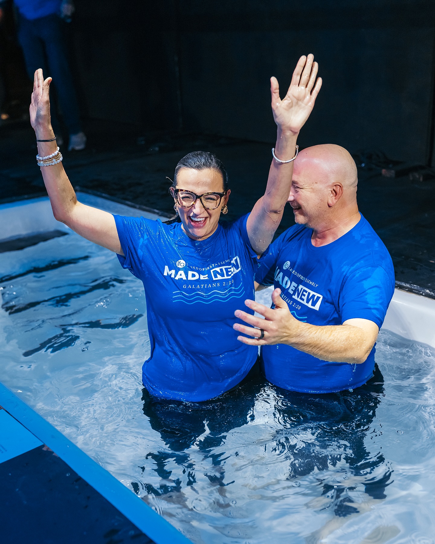 THE BEST DAY EVER 💙🌊
#baptism #baptismsunday #SundaysAtLFA #church #laredo