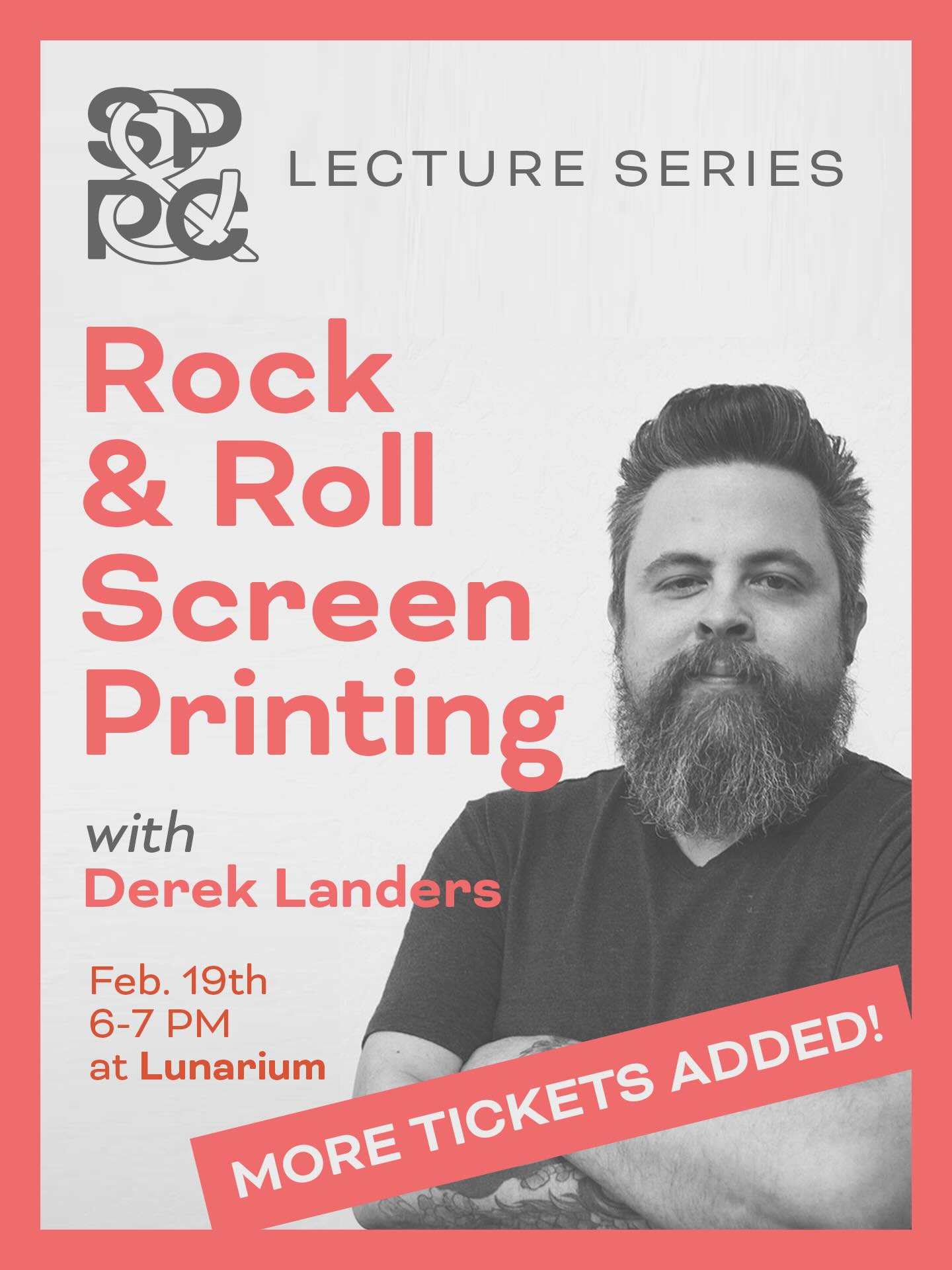 Just added some more tickets for our first annual lecture series! They’re going fast so check our profile for ticket info. Come learn about the badass art of screen printing rock posters! #rocknroll #screenprint