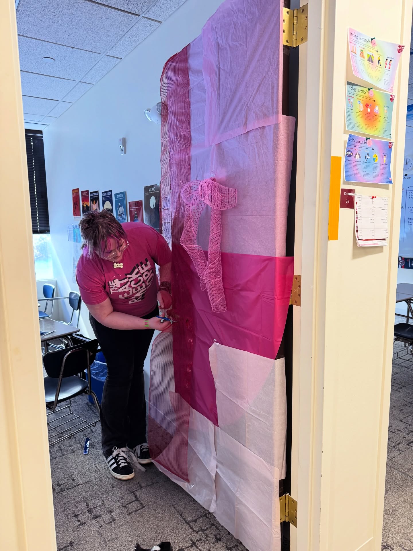 Yesterday Spire came together for our annual Valentine’s Day door decorating. Stay tuned for final pictures and let us know your favorite!
#therapeuticdayschool