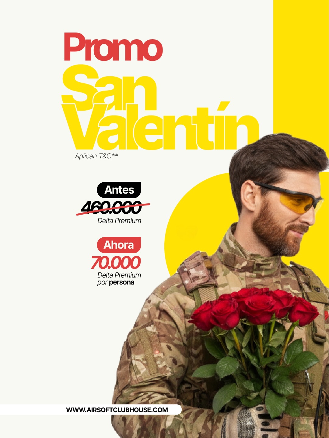 Todo febrero es nuestro San Valentin en Airsoft Club House 🍫💝
💬Escríbenos y te damos toda la información
#airsoftbogotá #sanvalentín #regalo