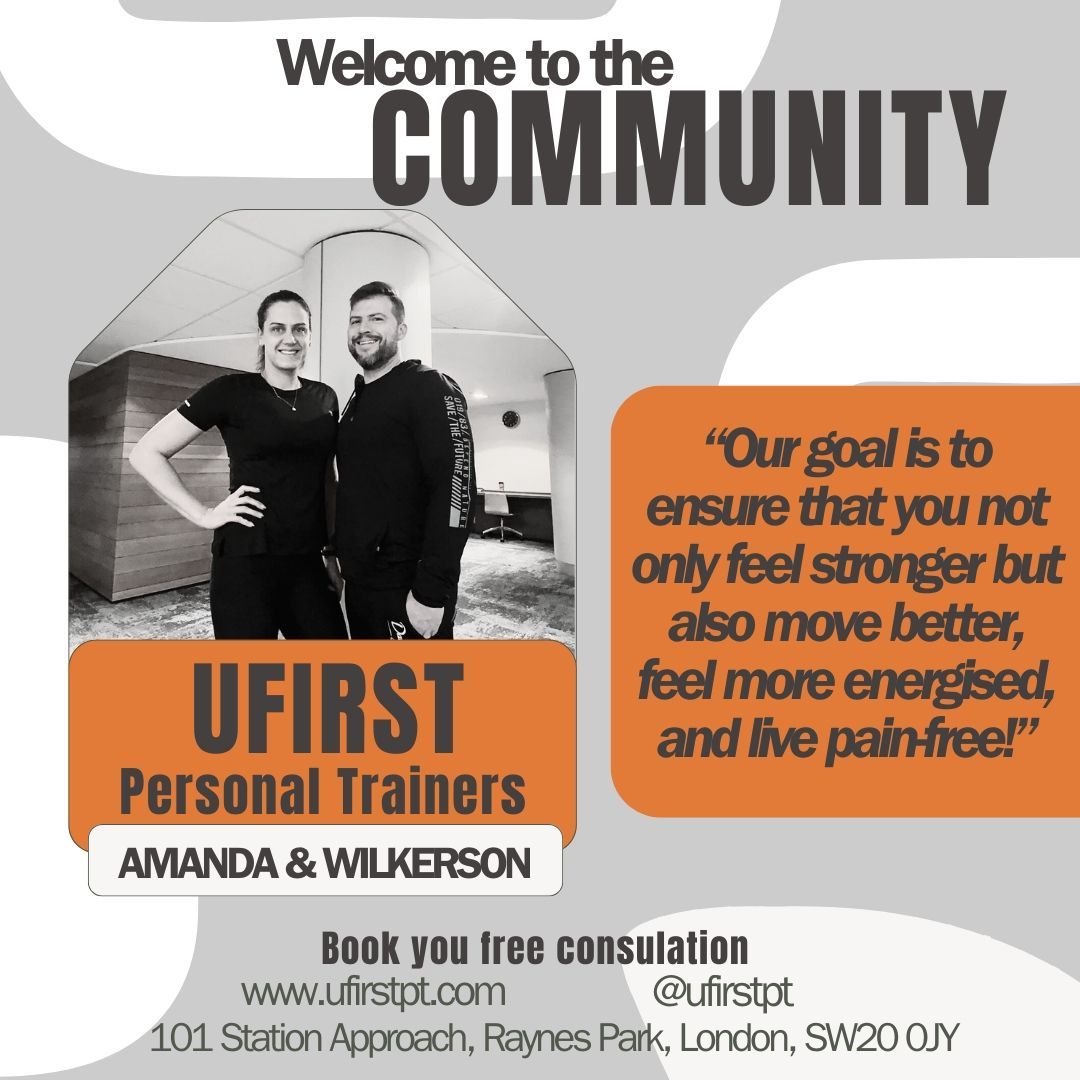 🚨 Exciting News from The Station! 🚨
We’re thrilled to welcome PT's Amanda and Wilkerson from @ufirstpt to our endurance training community in Raynes Park, London! 💪
They specialise in 1:1 and small group strength and mobility training, with a focus on creating balanced, tailored programs to help you move better, feel stronger, and live pain-free🌟
"Whether you’re working on strength, endurance, flexibility, or functional movement, UFirst is here to support your fitness journey in a fun and empowering way."
Get in touch with them today to book your free consultation!💥
#PersonalTrainer #RaynesPark #London #SWLondon #SouthWestLondon #FitnessCommunity #LondonPersonalTrainer #TheStation #GiveItATri #SouthWestLondonMums #RaynesParkFitness #StrengthAndMobility #EnduranceTraining #Swim #Bike #Run #triathlon #IronMan #Cycling #RunningcCommunity