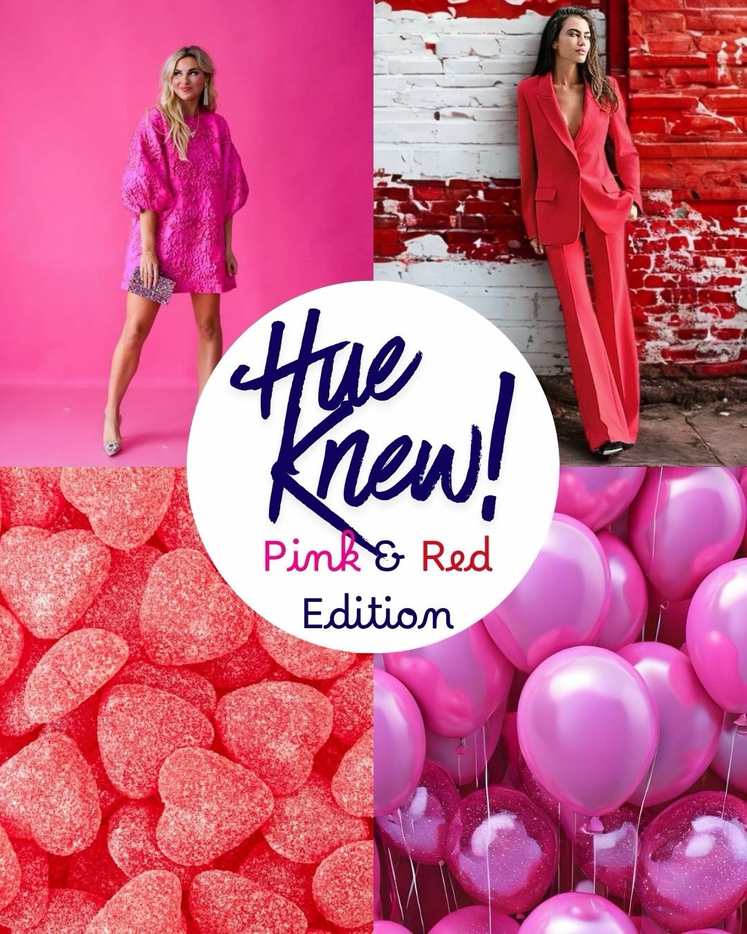 ‘Hue Knew’ pink and red weren’t just cute… they’re strategic? 🩷❤️
Pink = approachability + emotional magnetism.
Red = authority + bold presence.
Together? You’re unforgettable 💃🏻
Color isn’t shallow or silly.
It’s psychological & powerful.
And when you start choosing it intentionally, you’ll notice:
🩷You attract positive attention
❤️Conversations shift
🩷You feel clearer and more decisive
❤️You stop shrinking
🩷You are magnetic to people & opportunities
Valentine’s week is the perfect excuse to experiment!
If you’ve ever wondered how to wear color without feeling ridiculous, my style guide walks you through it step by step.
Be sweet. Be bold. Be both. 🌈