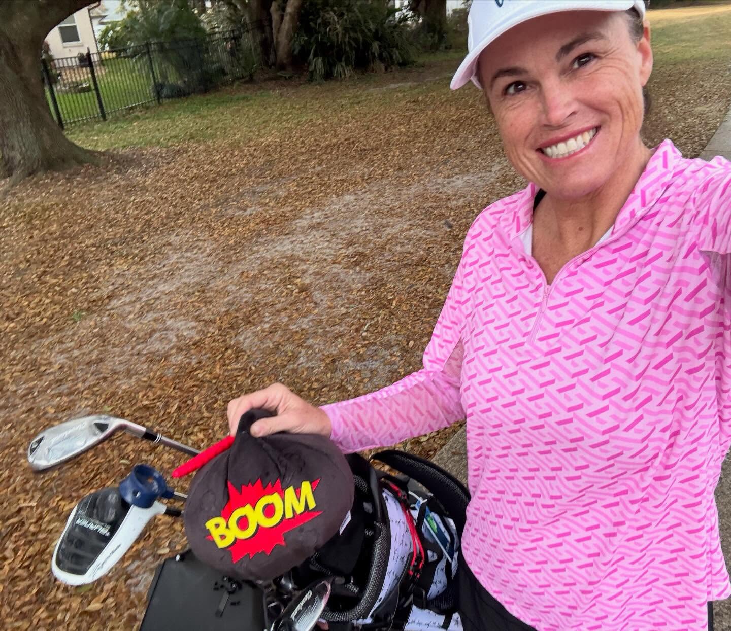 Tic tic BOOM! Time to tee off with my favorite galentines at @dubsdreadgolfcourse @rmscott6 @janetvanfleet and Tisha G. @wisegolfgroup @wisegirlgolf