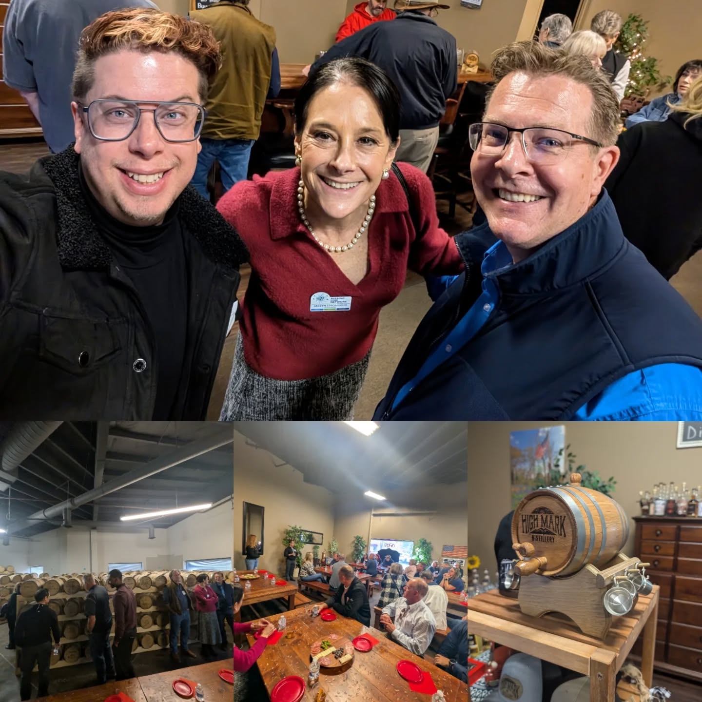 Super cool tour of High Mark Distillery @highmarkdistillery today for NCET-Nevada's Center for Entrepreneurship and Technology @ncetreno! I learned so much I should have taken notes. Good job to all who brought this together. Plus, as usual, Missing Link Network @missinglinknetwork was in the house. 🫰🏻 #bourbon #distillery #tech #zakunscripted