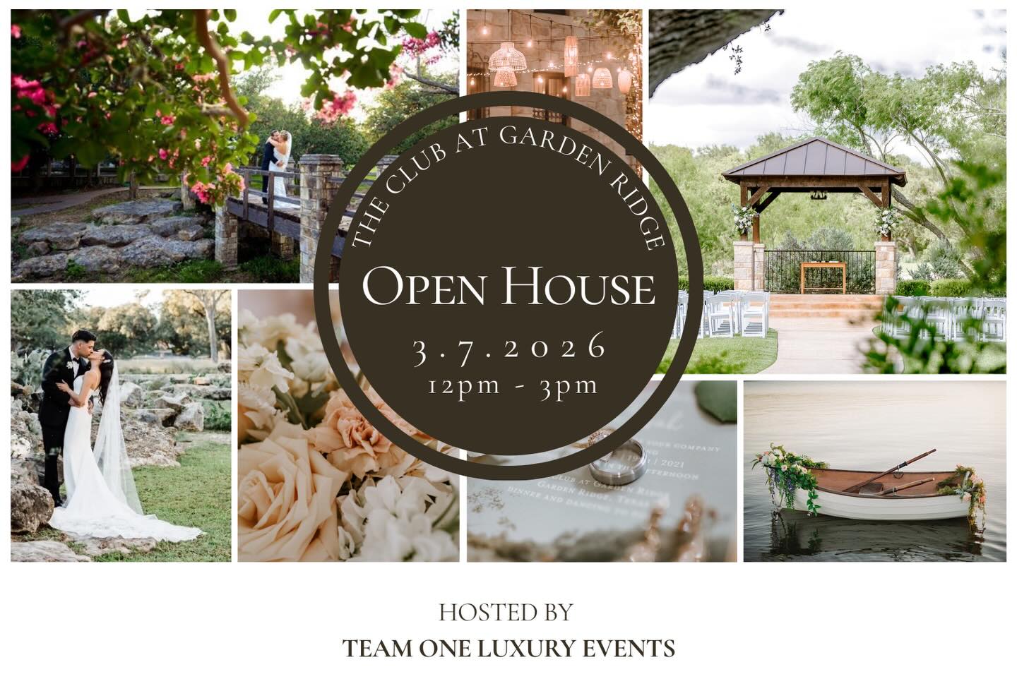 ✨ San Antonio Country Club Wedding Open House ✨
Recently engaged and dreaming of a luxury country club wedding in San Antonio?
Join us for the Annual Wedding Open House at The Club at Garden Ridge, hosted by Team One Luxury Events, and experience what an elevated country club wedding celebration truly feels like.
From manicured grounds and timeless architecture to elegant ceremony and reception spaces, The Club at Garden Ridge offers the refined atmosphere couples look for when searching for a premier San Antonio country club wedding venue.
This exclusive wedding open house is designed for couples seeking:
• Country club wedding venues in San Antonio
• Elegant outdoor ceremony locations
• Sophisticated indoor reception spaces
• A polished, high-end wedding experience
📅 March 7, 2026
⏰ 12:00 PM – 3:00 PM
📍 The Club at Garden Ridge | San Antonio, TX
✨ Tour the venue & envision your wedding day
✨ Meet trusted wedding professionals
✨ Gain planning insight from Team One Luxury Events
💍 Planning a 2026 or 2027 wedding?
👉 Reserve your spot for the Wedding Open House and book your private venue tour today.
🔗 https://docs.google.com/forms/d/e/1FAIpQLSdmRfmN3cRy4J9hEisV-0OkAsCcvmKhfe8NAs2z-F5TKNgJfA/viewform?usp=publish-editor
Vendor Spotlight:
Caterer:
@manasabroso3
@alchile210
Bar:
@barkeepbros
@southernstandardbar
@shake_rattle_roll.mobilebar
Wedding Planner/Coordinators:
@savvy_southern_events
@teamoneluxuryevents
Desserts:
@caketinibar.co.byjaynaandjoey
DJ:
@djmusicentertainment
@look_entertainment
Specialty:
@thepubpony
@sweetcartcreationsnbtx
@reunioncoffeecart
Photography:
@lovechelseaofficial
@gillian.menzie
Photobooth:
@littlelemonshots
Floral/ Decor:
@wolfweddings
@chicconceptstx
Officiant:
@teamoneluxuryevents
Content Creator:
@teamoneluxuryevents
Transportation:
@teamoneluxurycharters
#sanantonioweddingvenue #countryclubwedding #engaged #2026bride #2027bride