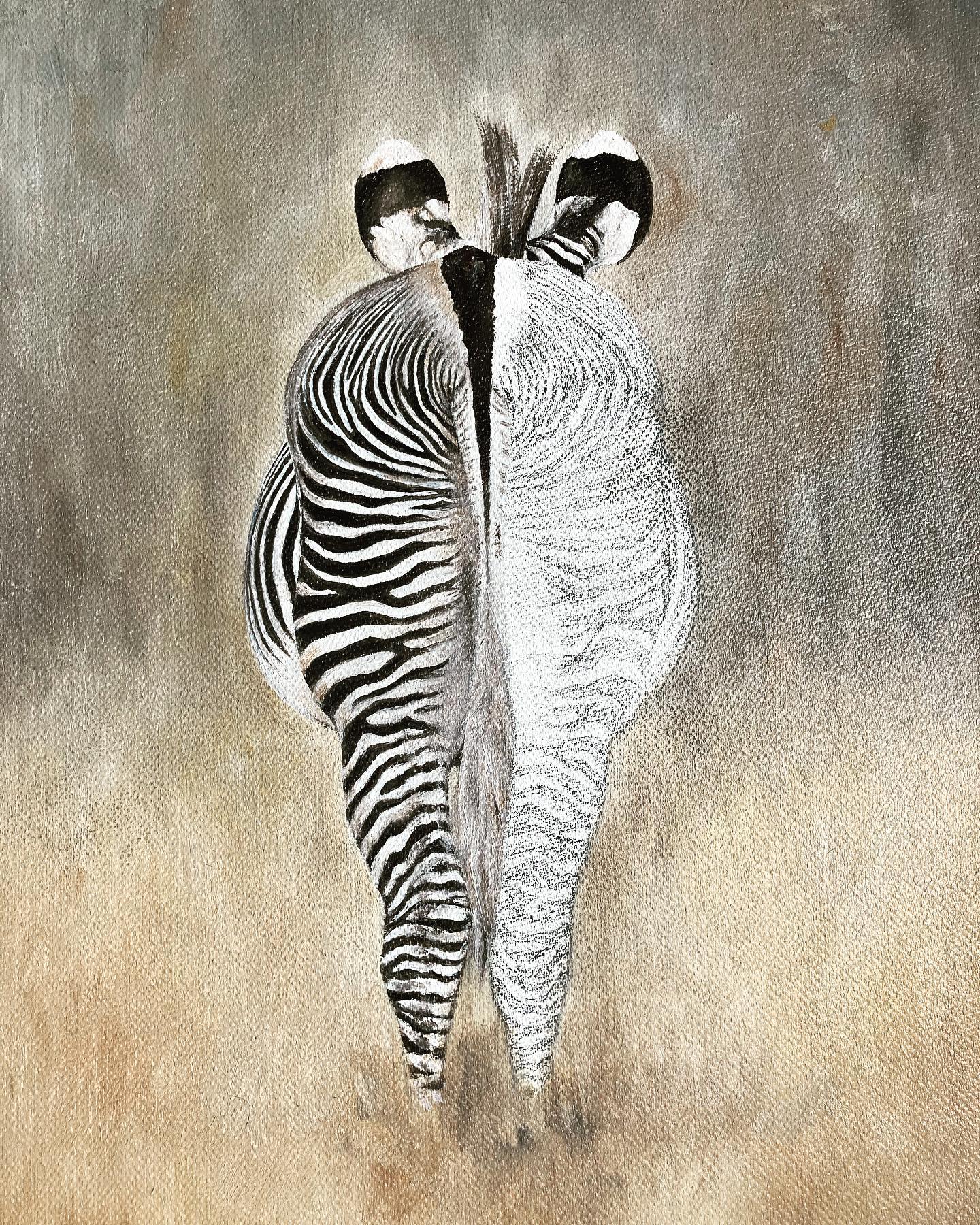 Half way there 🤍🖤🤍