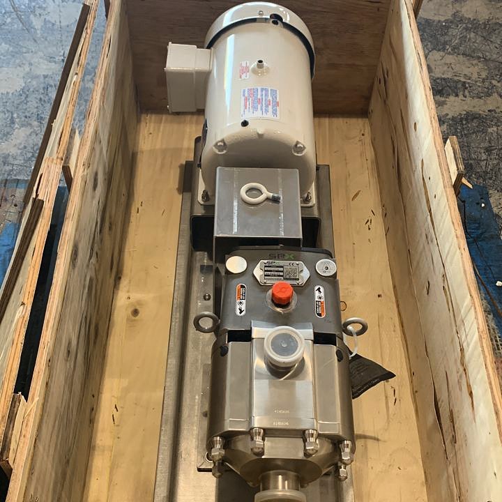 Pump Assembly on their way to the end user #caribbeanislands #fluidhandling #pumps #spxflow #abb #engineering