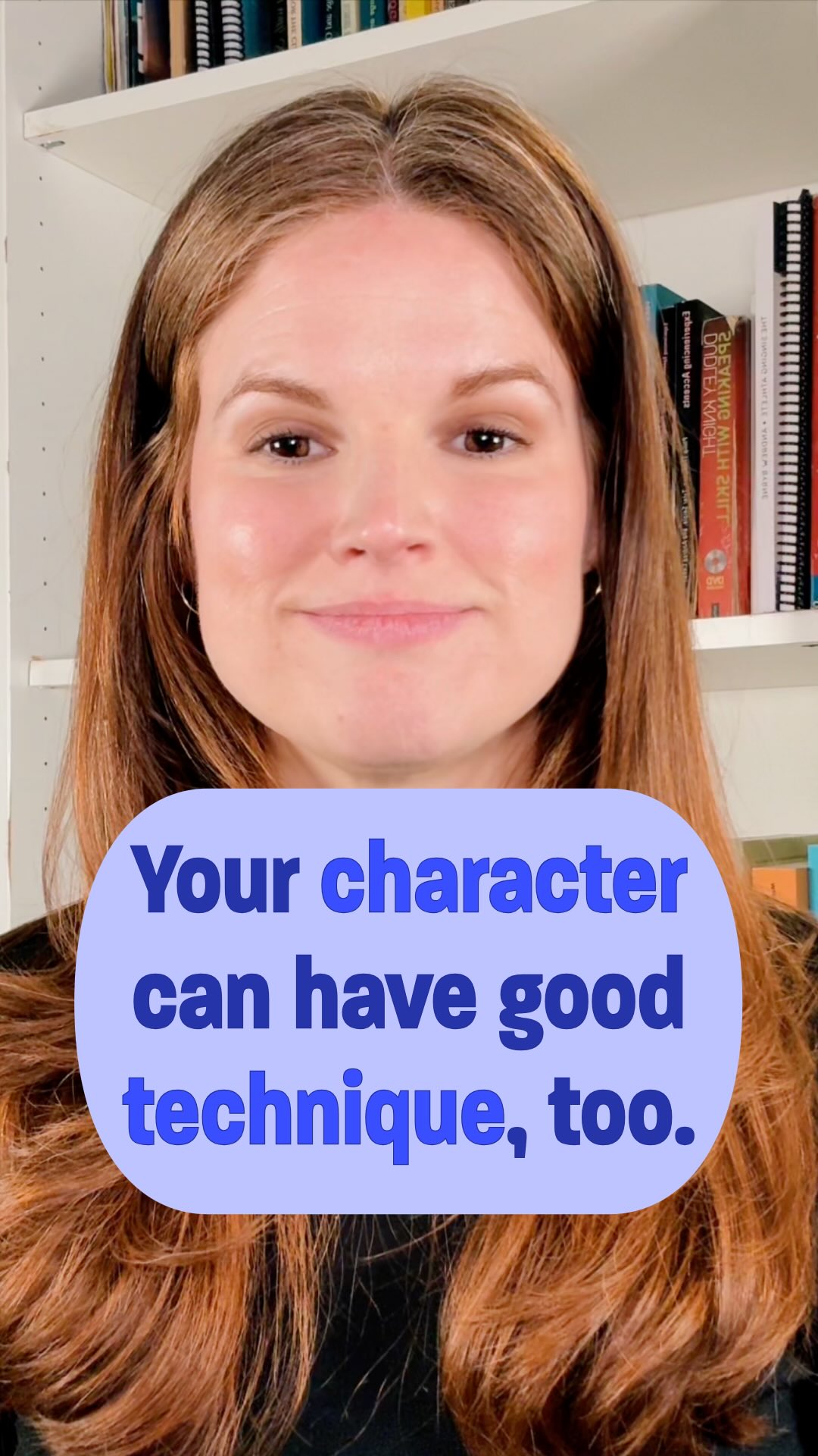 Vocal technique (or any technique) doesn’t have to be a distraction. It can be a tool your *character* wants to use. 💡
If you’re struggling to integrate techniques—like vocal support, musicality, or environment awareness—without losing your “flow,” try this: consider why your character would also benefit from that technique. If it helps you be understood, then it helps them, too.