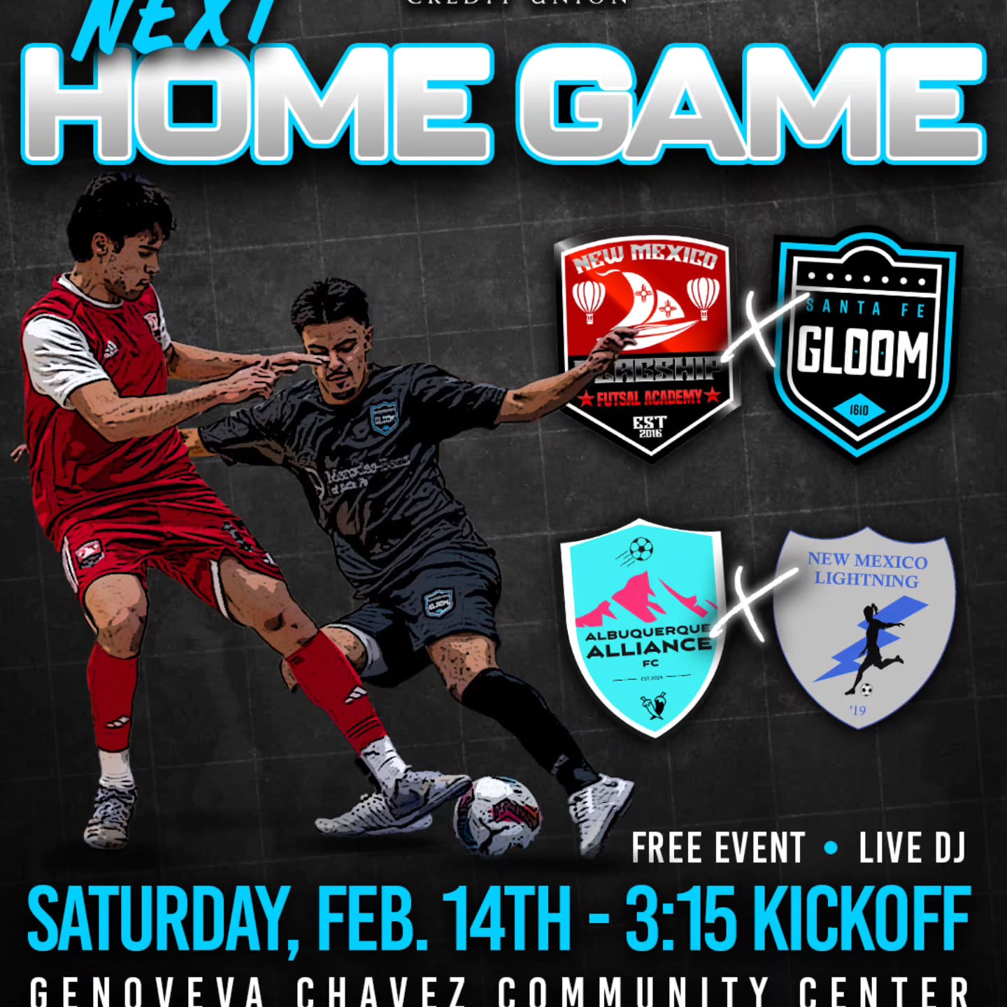 Hey Santa Fe Lovers & Friends!
This Valentines Day, we have the honor and privilege to be a sponsor of the halftime 2nd Annual Baby Race! We'll be on the scene filming this joyous and playful event.
We invite you to join us to support SF Gloom & NM Lighting and, of course, watch the racers!!
See you there, Santa Fe!
#communitysupport #comunidad #babyrace #sfgloom #nmlightning