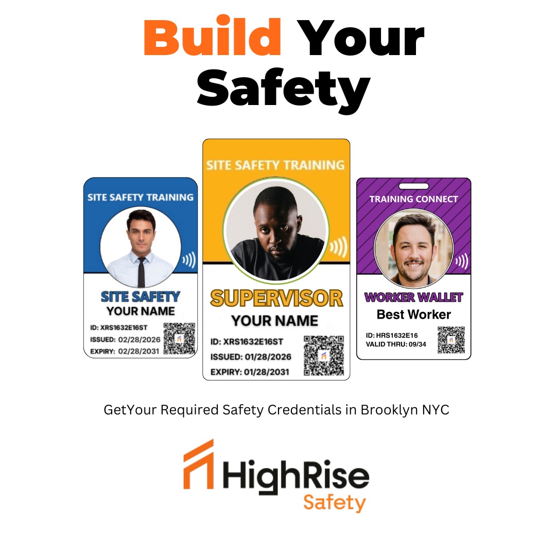 🟠 NYC construction sites require proper certification.
We also speak Russian & Ukrainian.
WEEKENDS CLASSES
We provide:
✔️ SST 40 Worker Card
✔️ SST 62 Supervisor Card
✔️ Worker Wallet registration
📍 1632 16th Street, Brooklyn, New York 11229
📞 Call us today: 718-587-1777
Get certified. Start workin