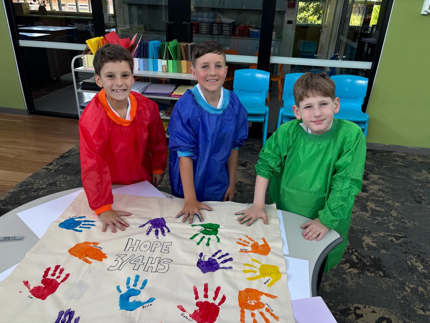 Our Year 3/4 students have been creating their prayer mats, taking time to reflect on the importance of prayer as a space to pause, listen, and grow closer to God.