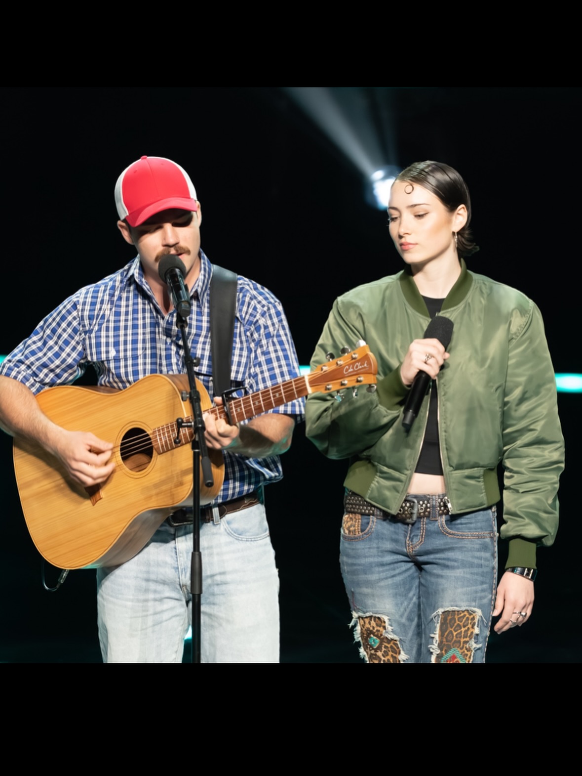 @australianidol Group challenge! Judges might have thought we were messy but I reckon we did alright 💪🏻
#australianidol #idol #countrymusic