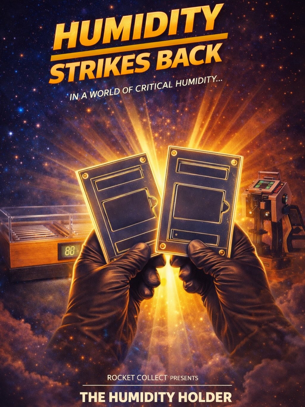 SWIPE ➡️: 🚨New Product🚨 - Humidity Holder 💧
↕️ Stack cards for faster repairs
🛟➖⏱️ Safer-Flatter-Extended repairs
⤵️〰️⤴️ Stabilizes against over-expansion
🛡️ Protects Cards during humidity process
Out now on the website 💻
📍No. 1 TCG Grader Discord
📍7,800+ Members & counting
📍Check website www.RocketCollect.net
💡 LEARN to improve your cards here ⬆️
🎥 Workshop guide
Available in: English-Spanish-Japanese
📖 Read our FREE E-book on the 🖥️
Join our Discord! 7,800+ Members - 100% FREE to join - Poke & OP loving community with buy-sell-trade and priority to messaging 💯
*Link to join on our LinkTree on Insta Profile*
#pokemon #pokémon #pokemoncards #pokemontcg #pokemoncommunity