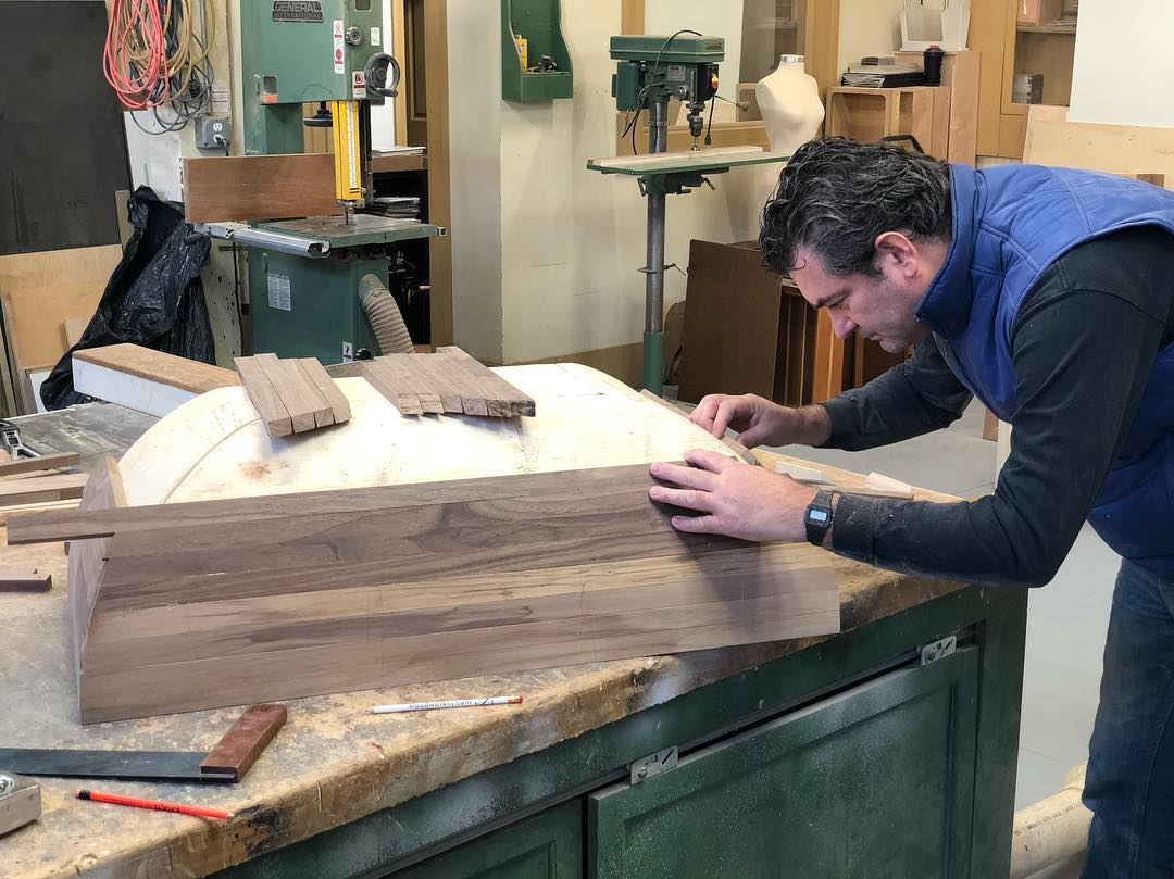 New challenge on the table #interiordesign #nyc #madeinusa #newjersey #finewoodwork #newyork