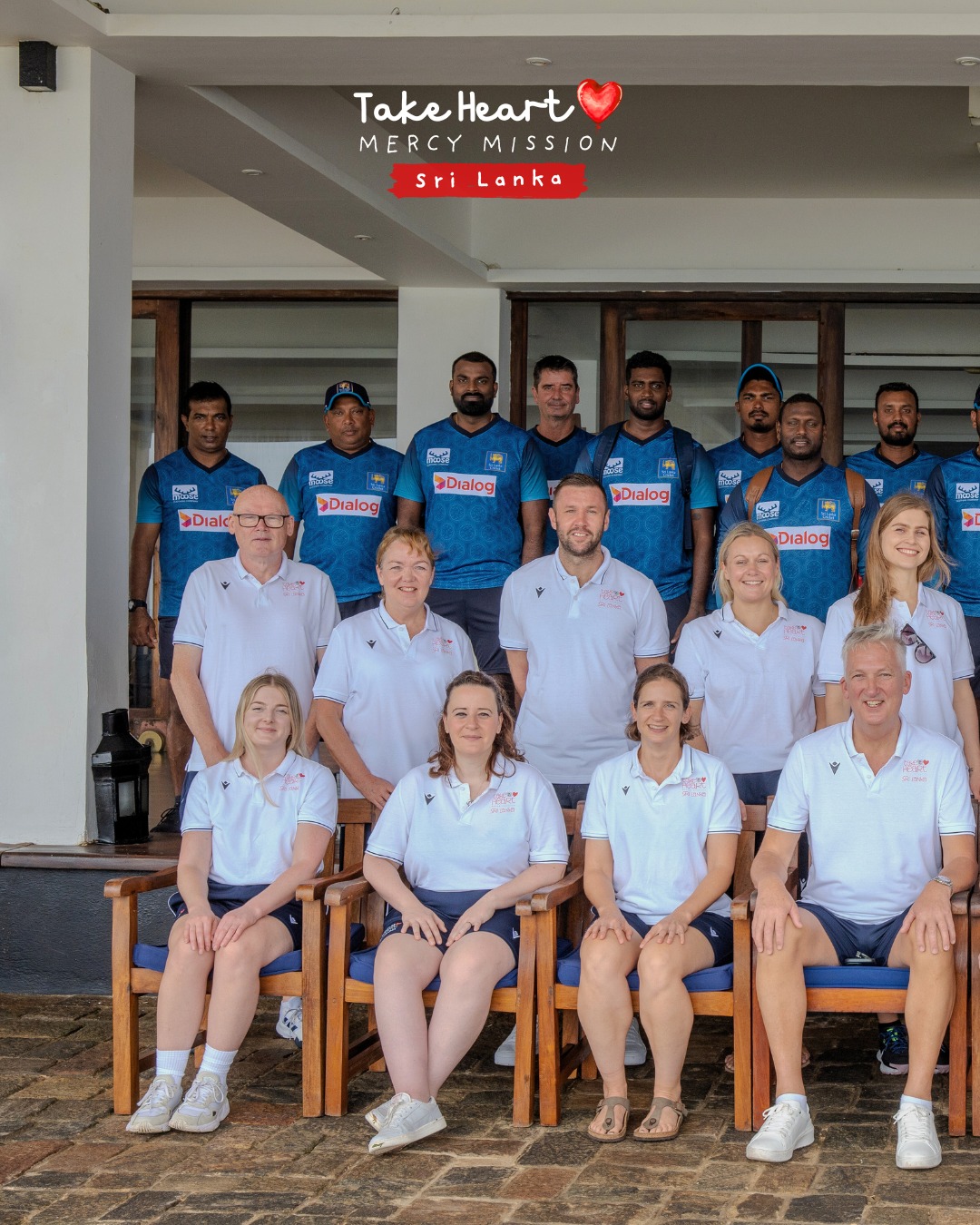 The 2024 Take Heart Mercy Mission team with the Sri Lankan cricket team❤️
#takeheartmercymission #savinglittlehearts #donate #makingadifference