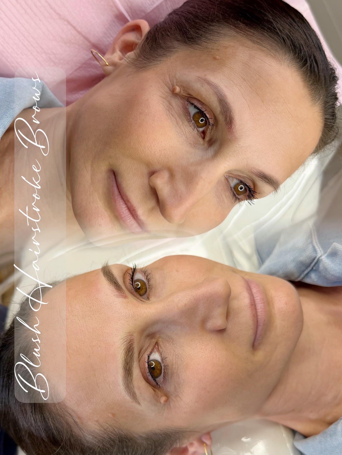 💁♀️from Old dark tattooed brows after 2 laser removal, she now have new fluffy brows 🤩🤩!
#blushhairstrokesbrows #browsbeforeandafter #cosmetictattoo #semipermanentmakeupartist #cosmetictattoo